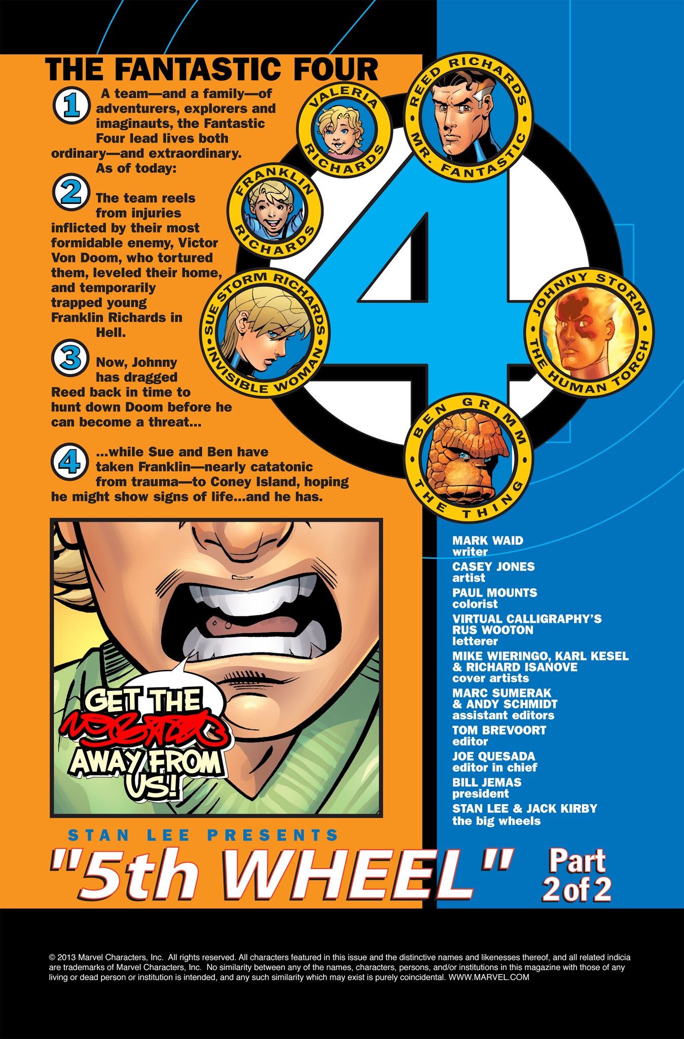 Read online Fantastic Four by Waid & Wieringo Ultimate Collection comic -  Issue # TPB 2 - 154