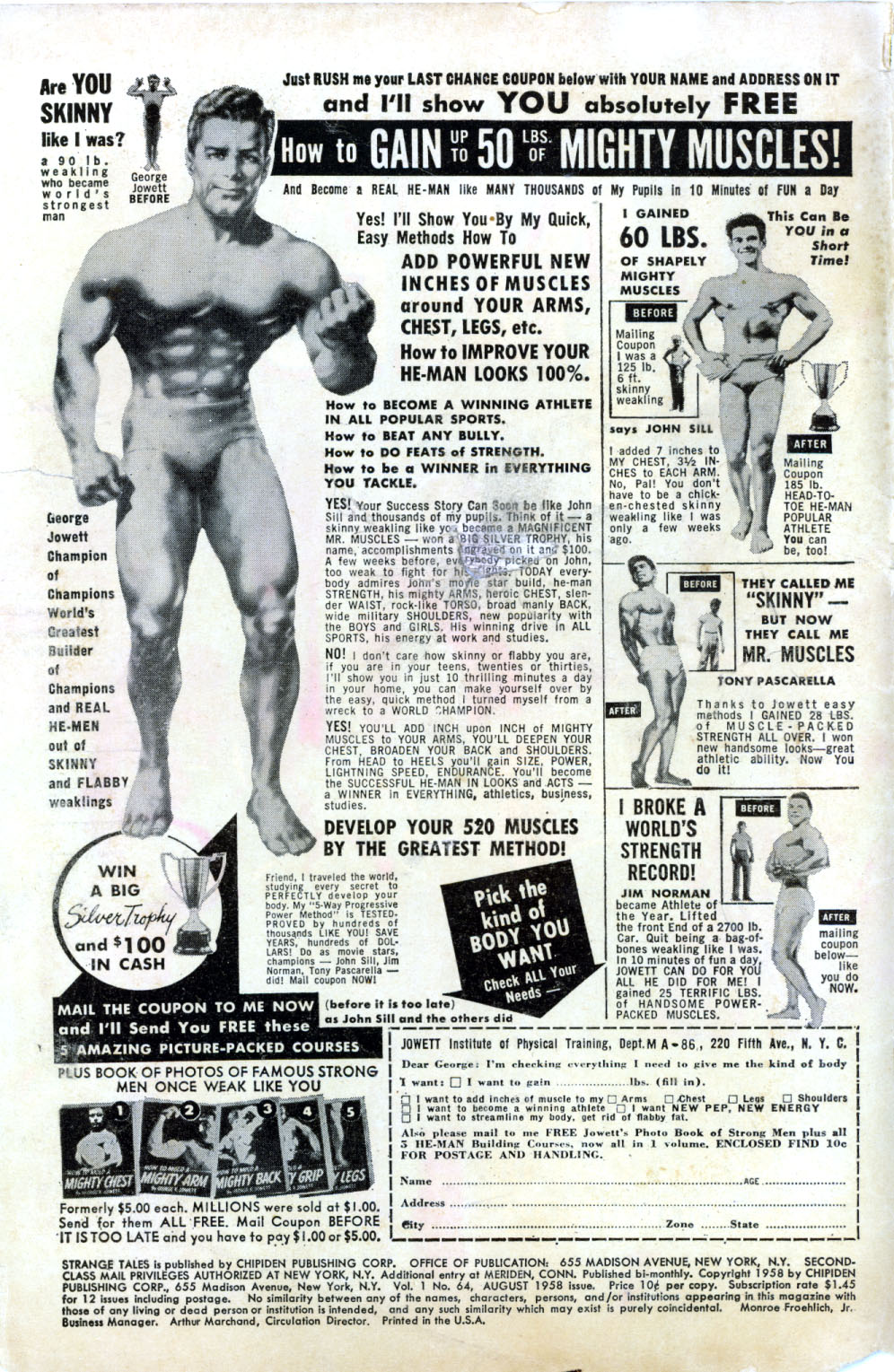 Read online Strange Tales (1951) comic -  Issue #64 - 2