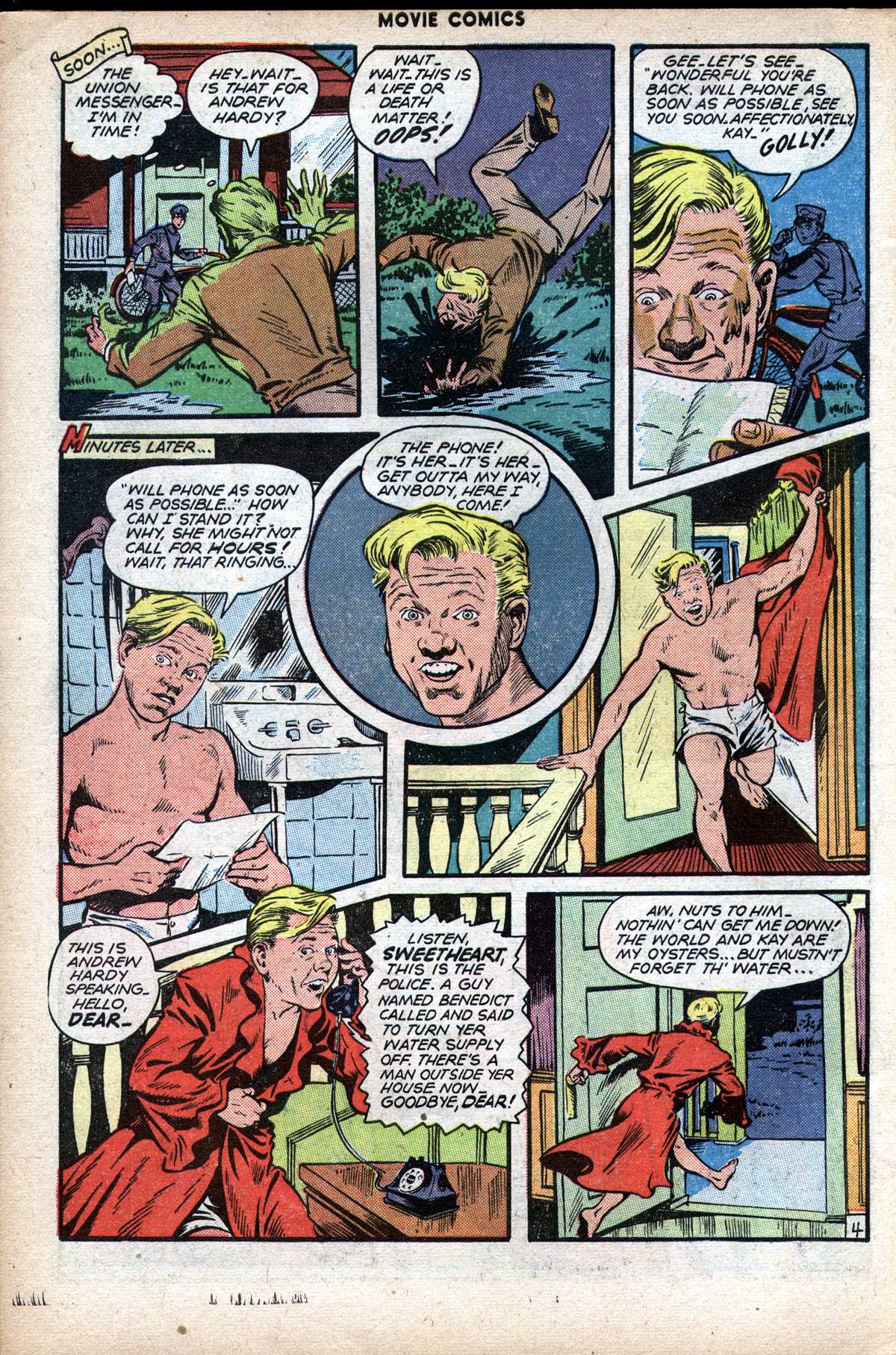 Read online Movie Comics (1946) comic -  Issue #3 - 6