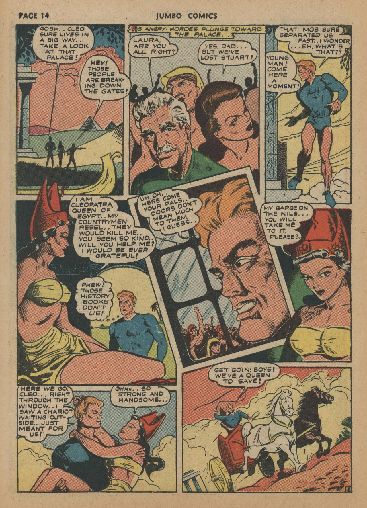 Read online Jumbo Comics comic -  Issue #41 - 16