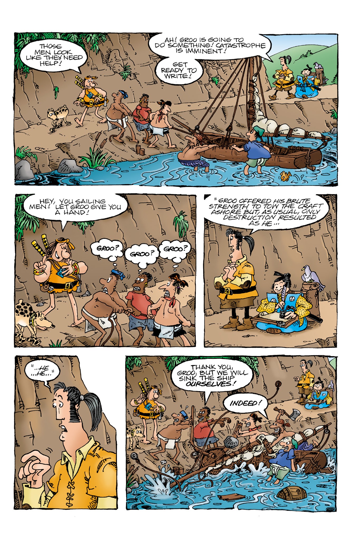 Read online Groo: Friends and Foes comic -  Issue #8 - 15