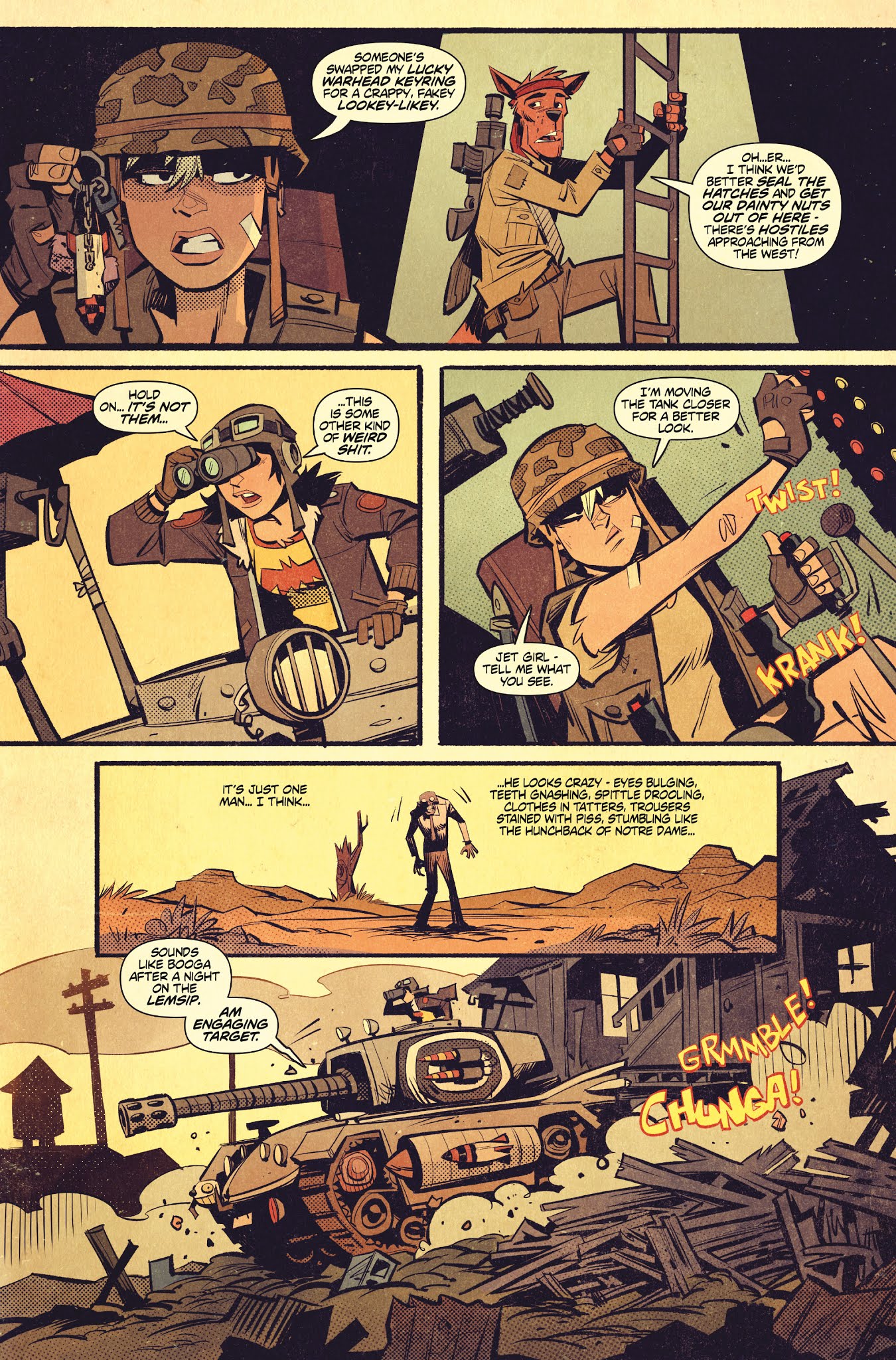 Read online Tank Girl: All Stars comic -  Issue #1 - 14