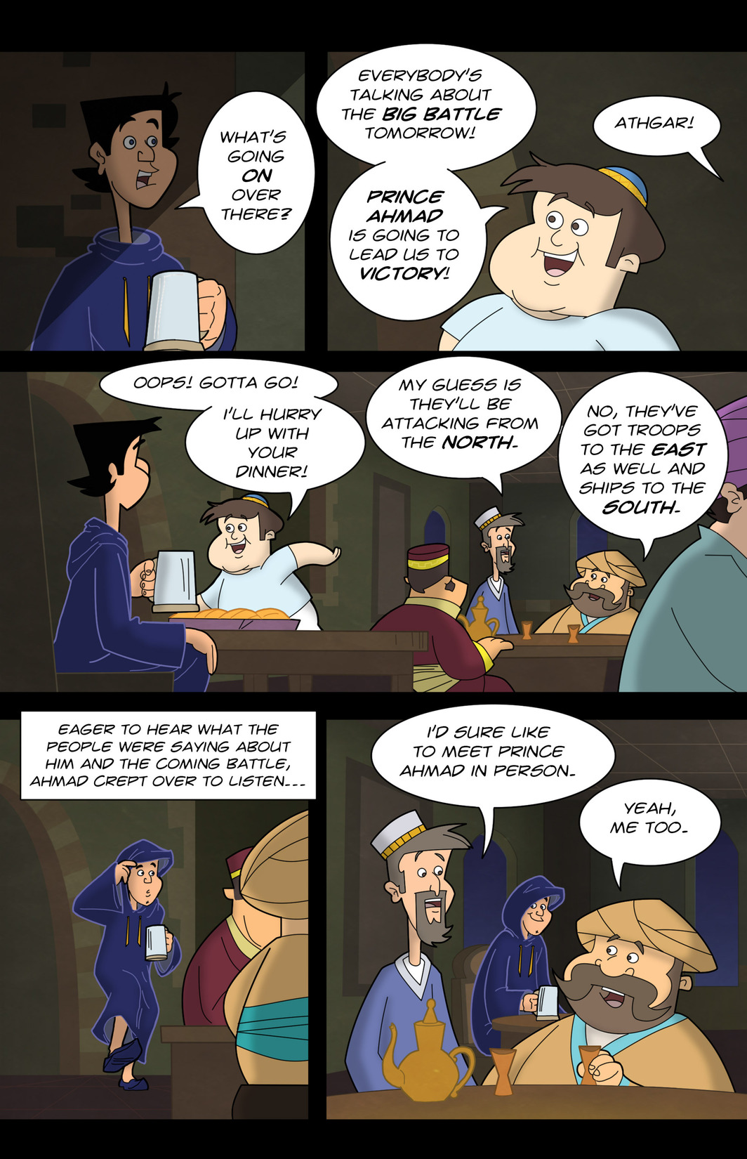 Read online 1001 Nights comic -  Issue #7 - 14