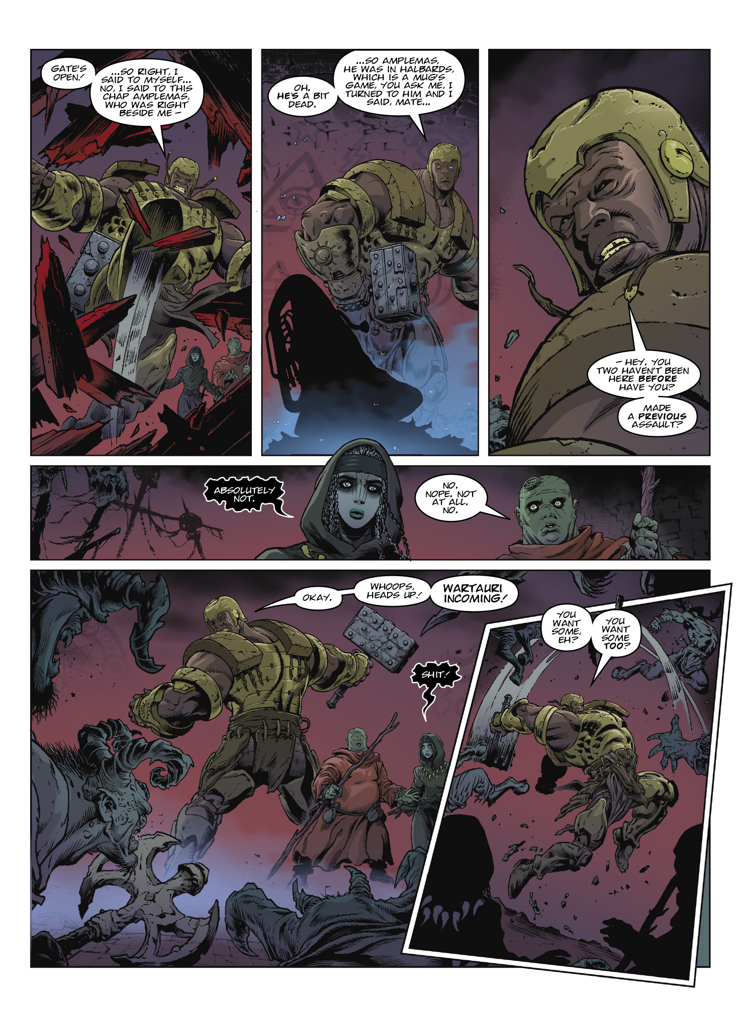 Read online Judge Dredd Megazine (Vol. 5) comic -  Issue #447 - 85