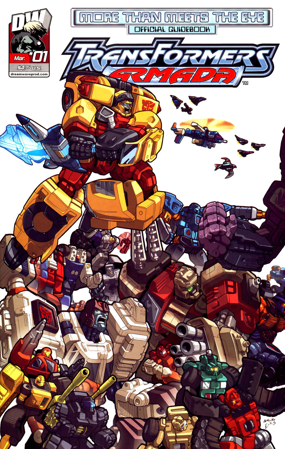 Read online More Than Meets The Eye: Transformers Armada comic -  Issue #1 - 1