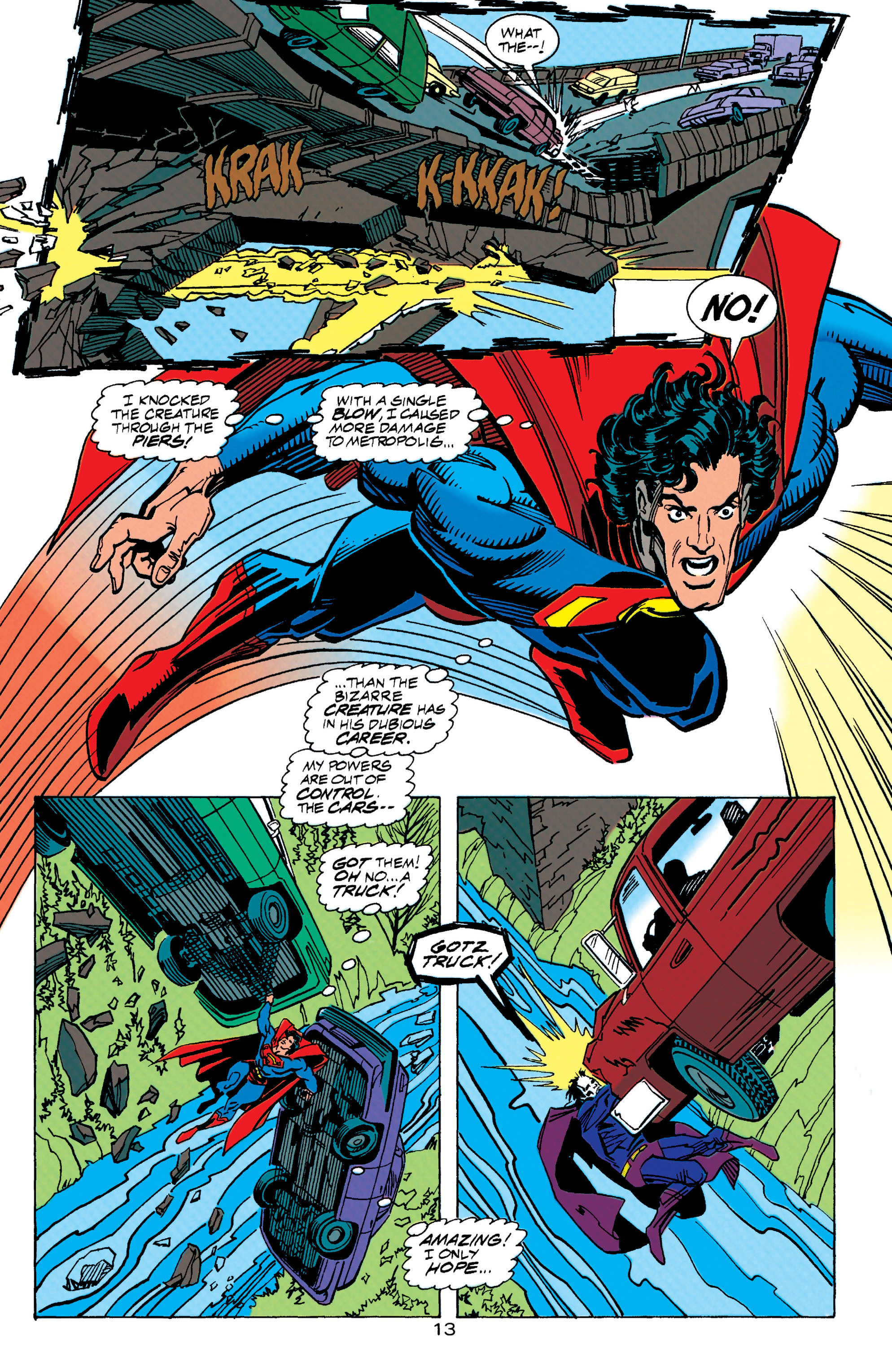 Read online Superman: The Man of Steel (1991) comic -  Issue #32 - 13