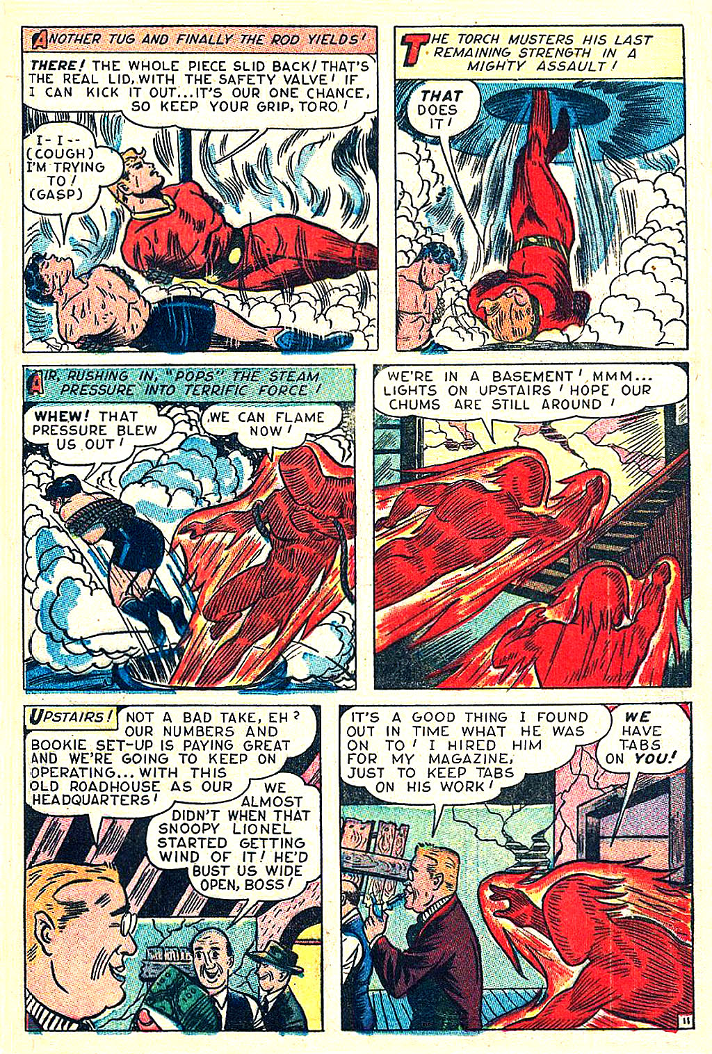 Read online The Human Torch (1940) comic -  Issue #25 - 25