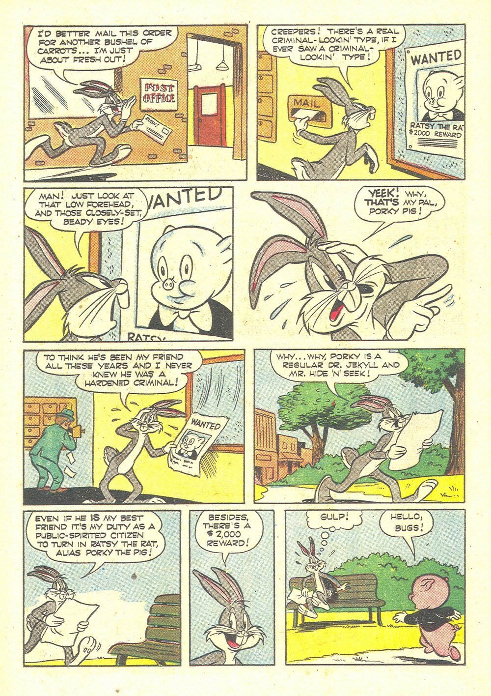 Read online Bugs Bunny comic -  Issue #38 - 16