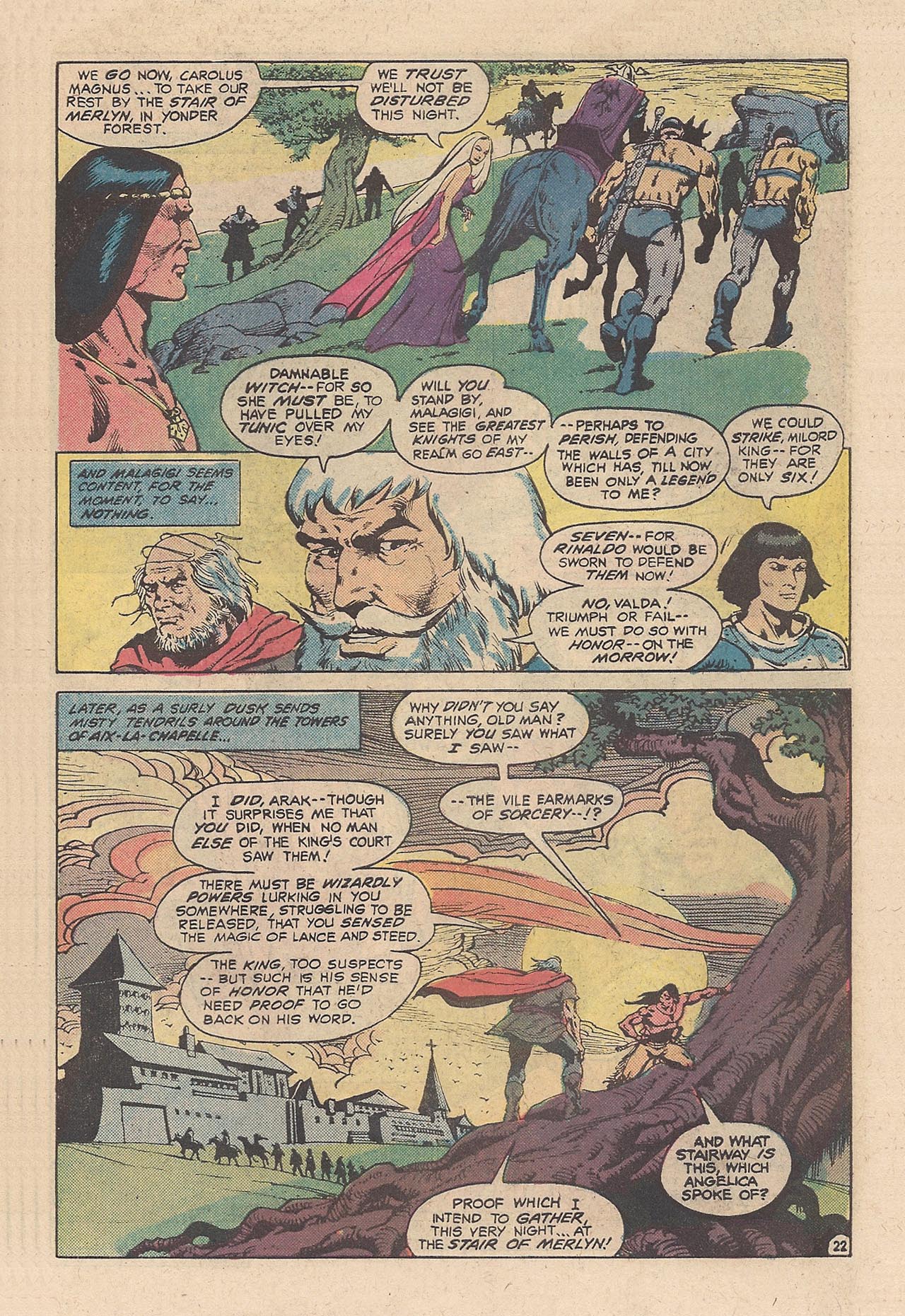 Read online Arak Son of Thunder comic -  Issue #5 - 26