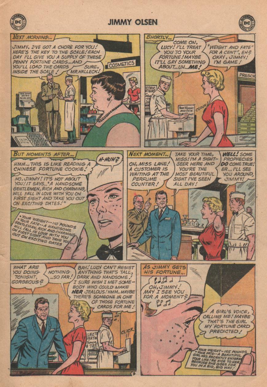 Read online Superman's Pal Jimmy Olsen comic -  Issue #58 - 5