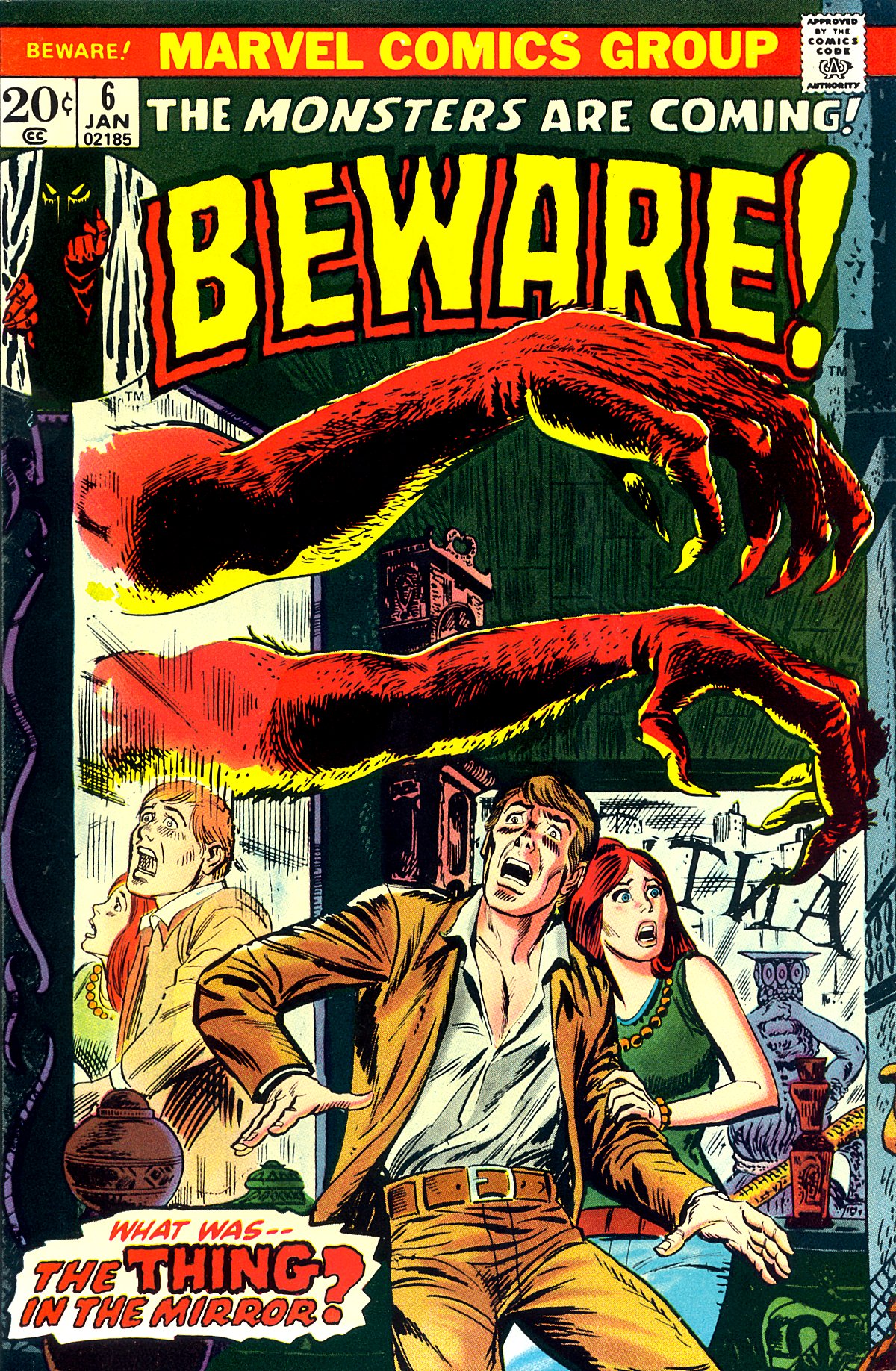 Read online Beware! (1973) comic -  Issue #6 - 1