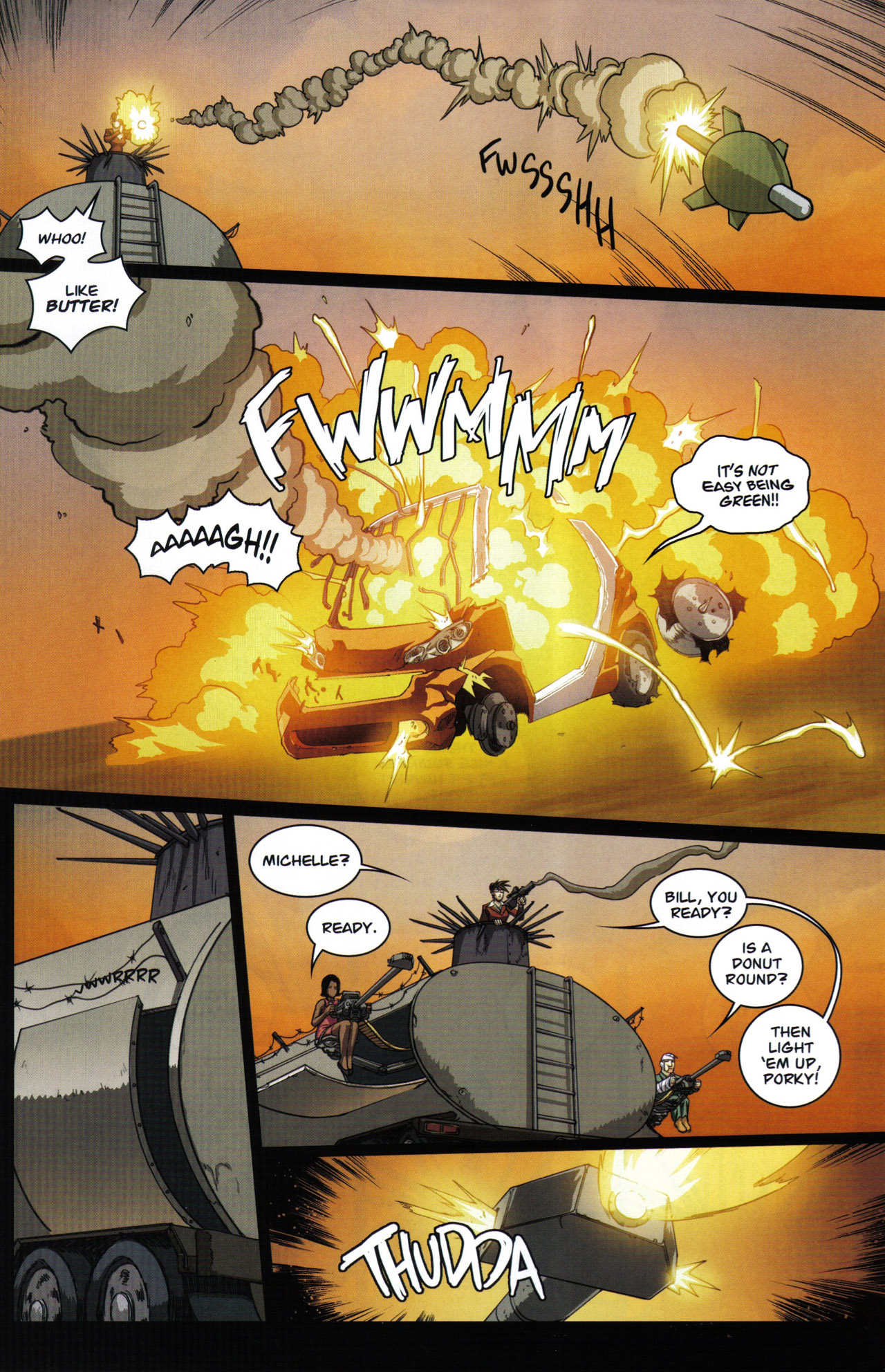 Read online President Evil comic -  Issue #4 - 7