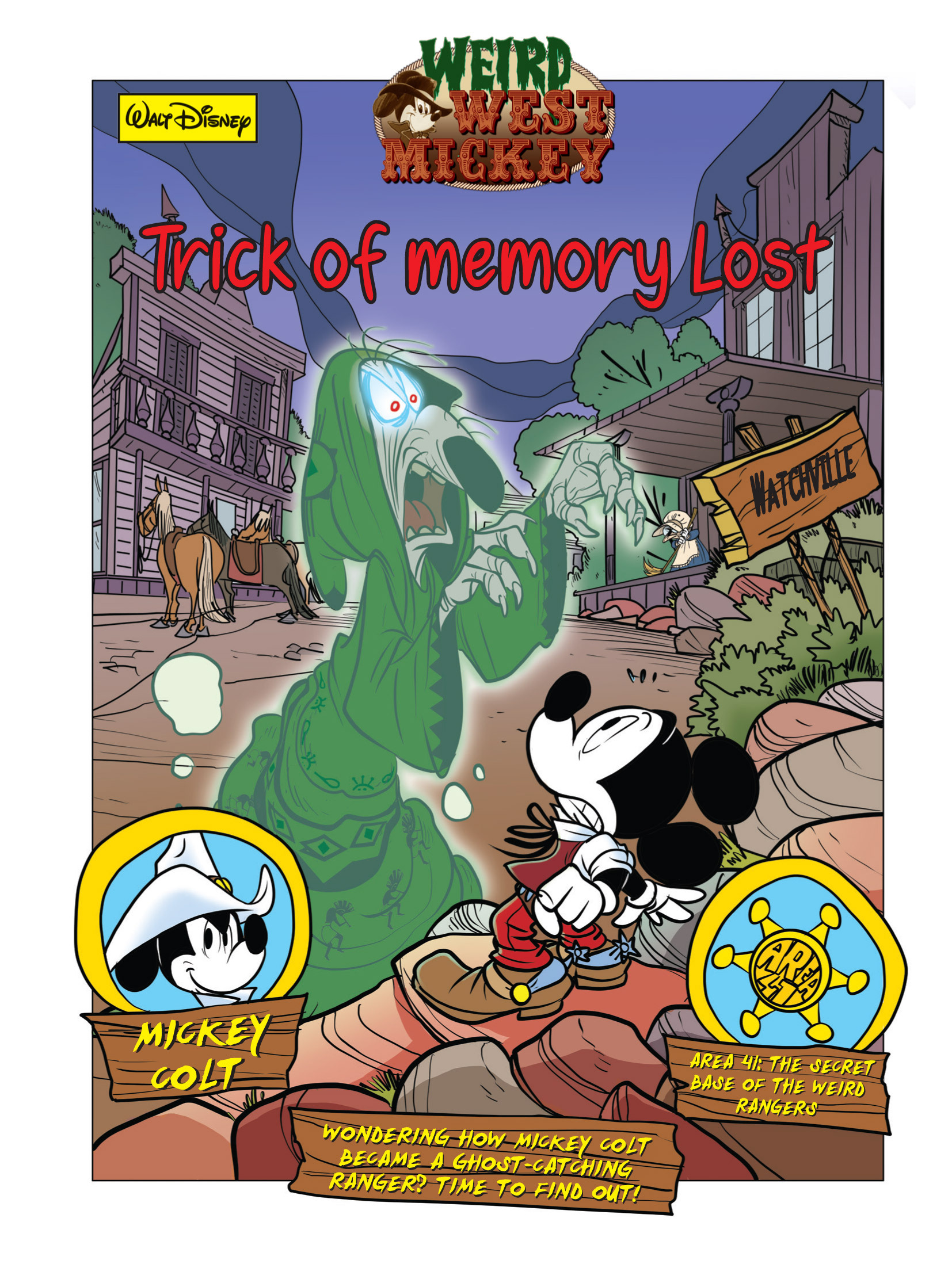 Read online Weird West Mickey: The Trick of Memory Lost comic -  Issue # Full - 2