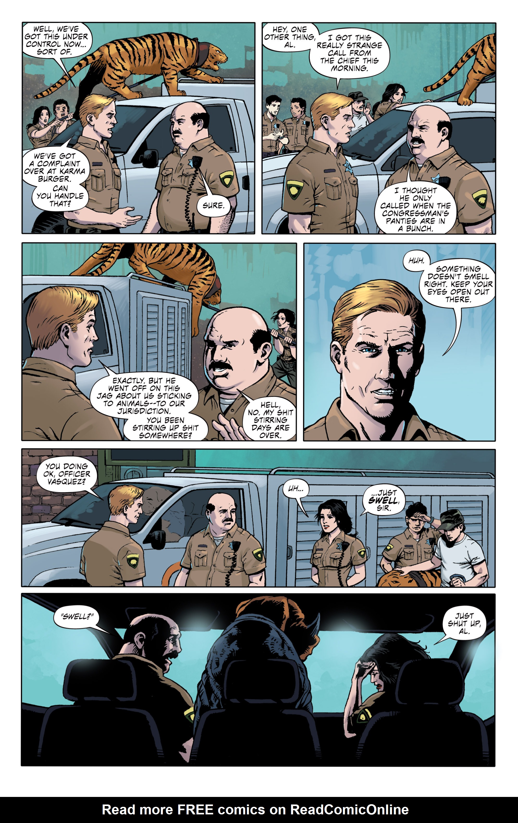 Read online Creature Cops: Special Varmint Unit comic -  Issue #1 - 21