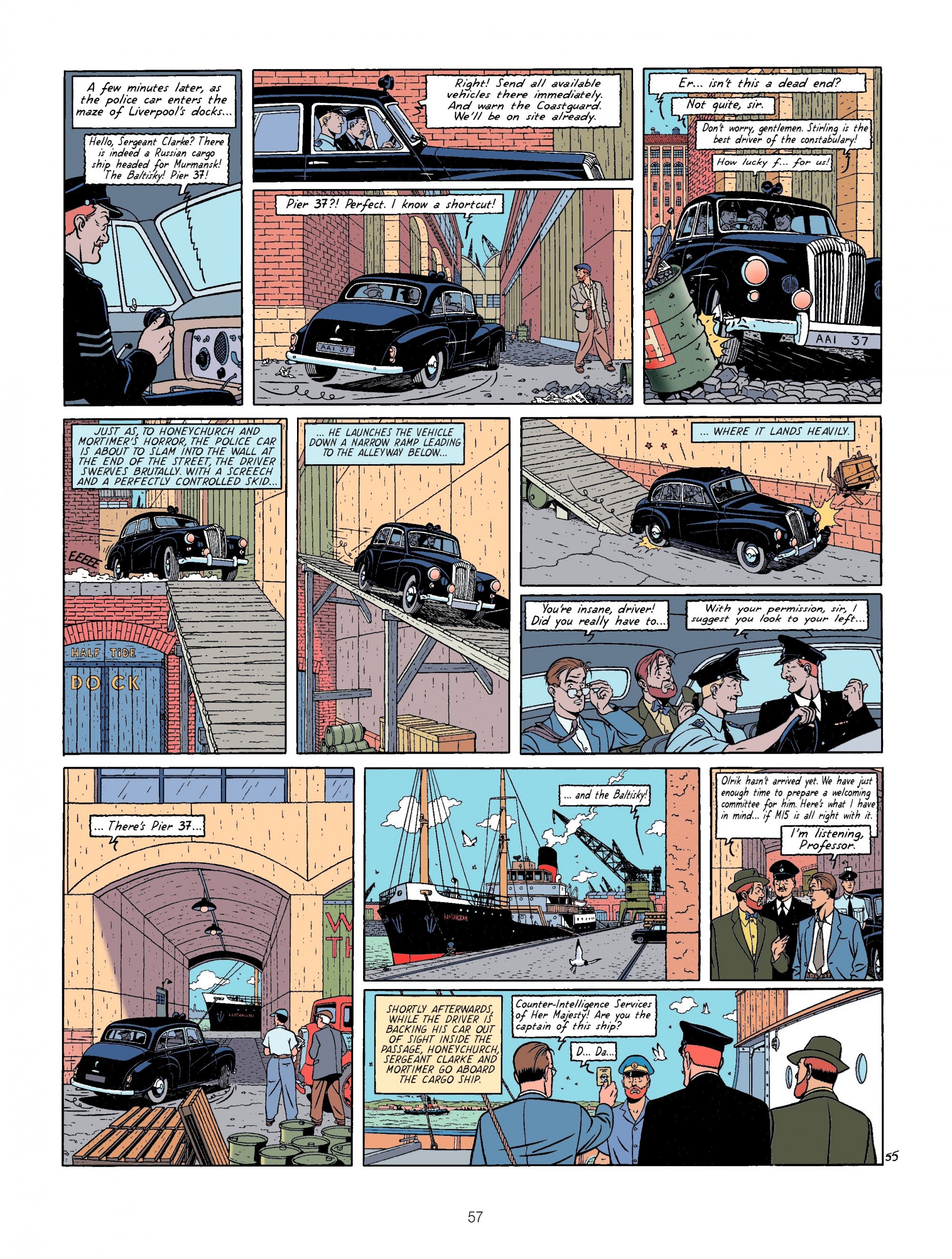 Read online Blake & Mortimer comic -  Issue #8 - 57