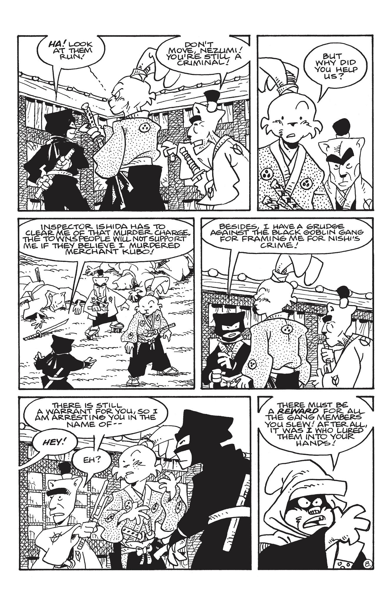 Read online Usagi Yojimbo (1996) comic -  Issue #164 - 10