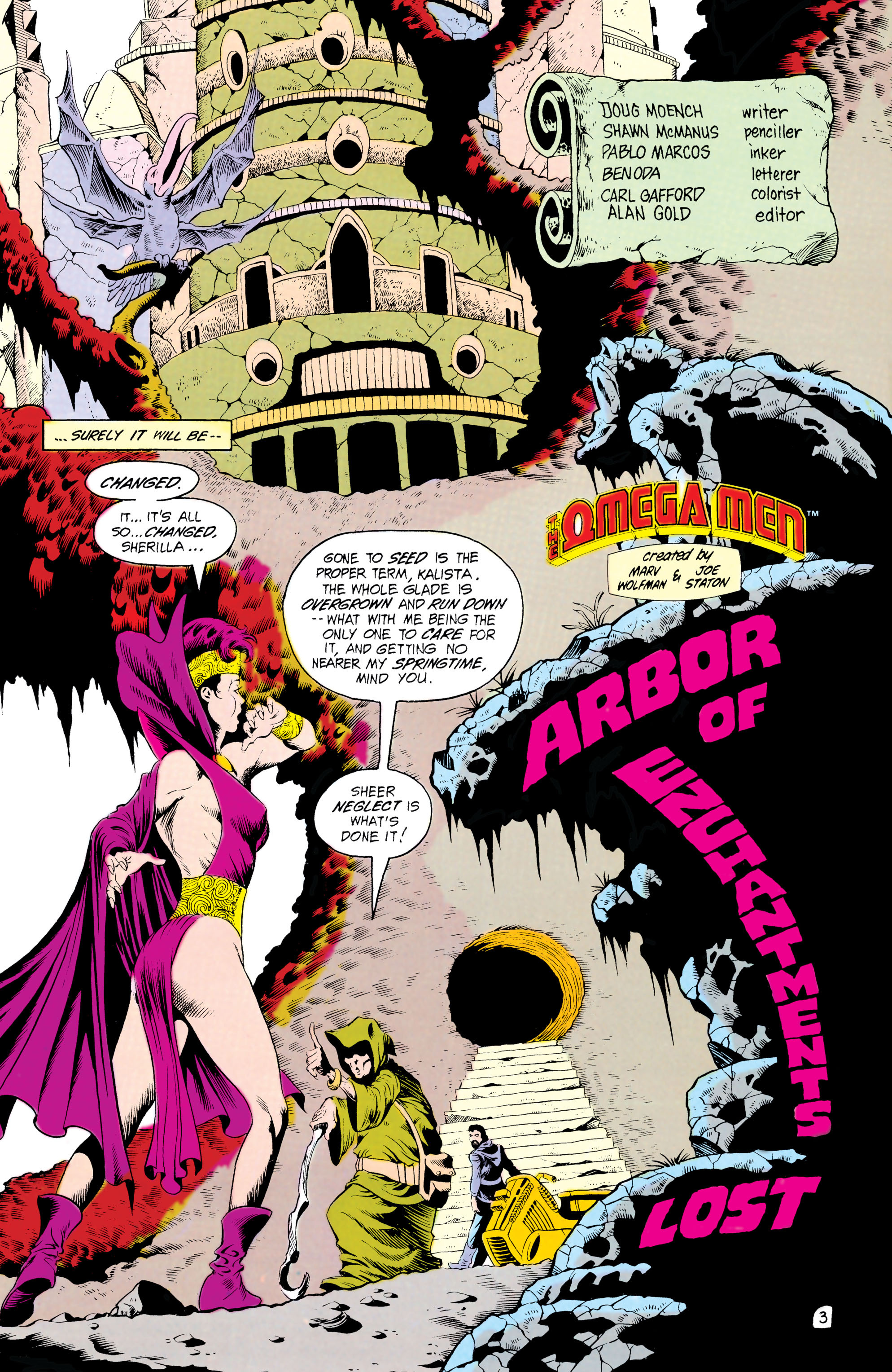 Read online The Omega Men (1983) comic -  Issue #25 - 4