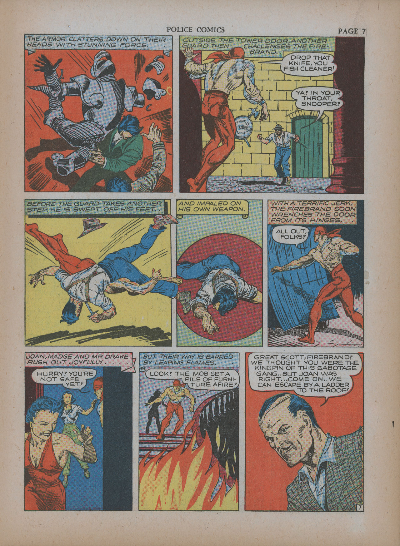 Read online Police Comics comic -  Issue #5 - 11