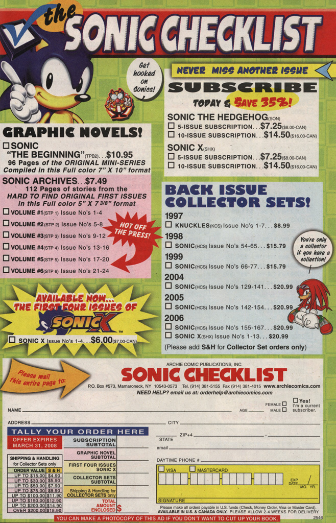 Read online Sonic X comic -  Issue #27 - 29
