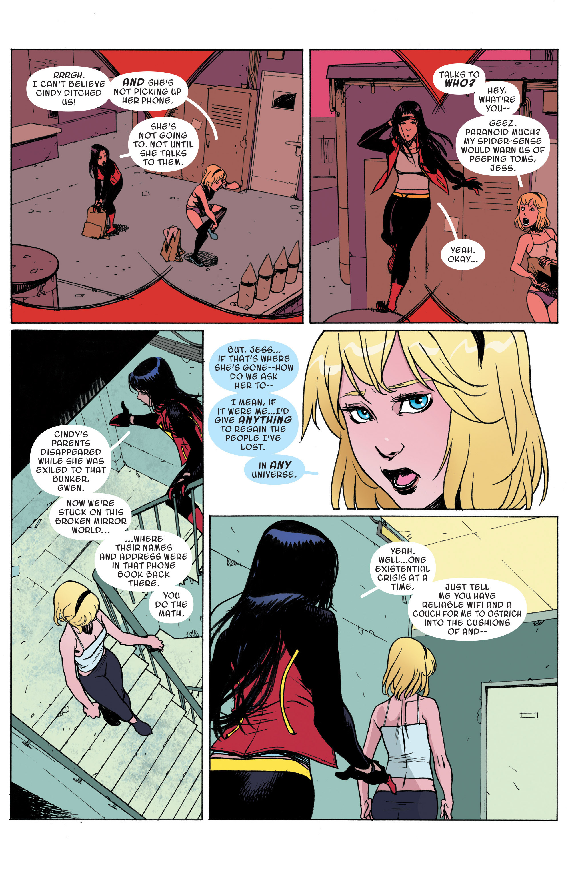 Read online Spider-Gwen [II] comic -  Issue #7 - 9
