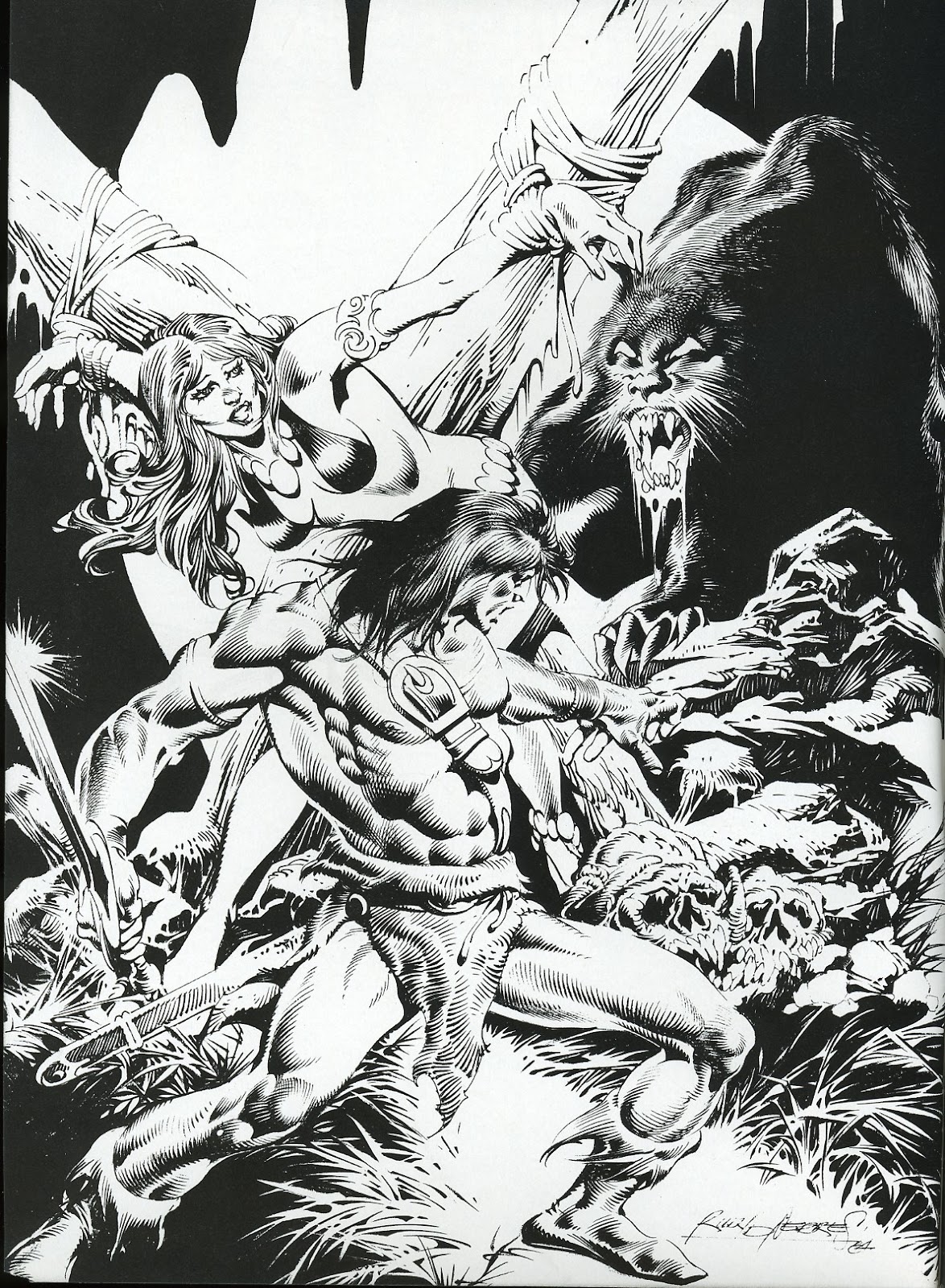 The Savage Sword Of Conan issue 123 - Page 2