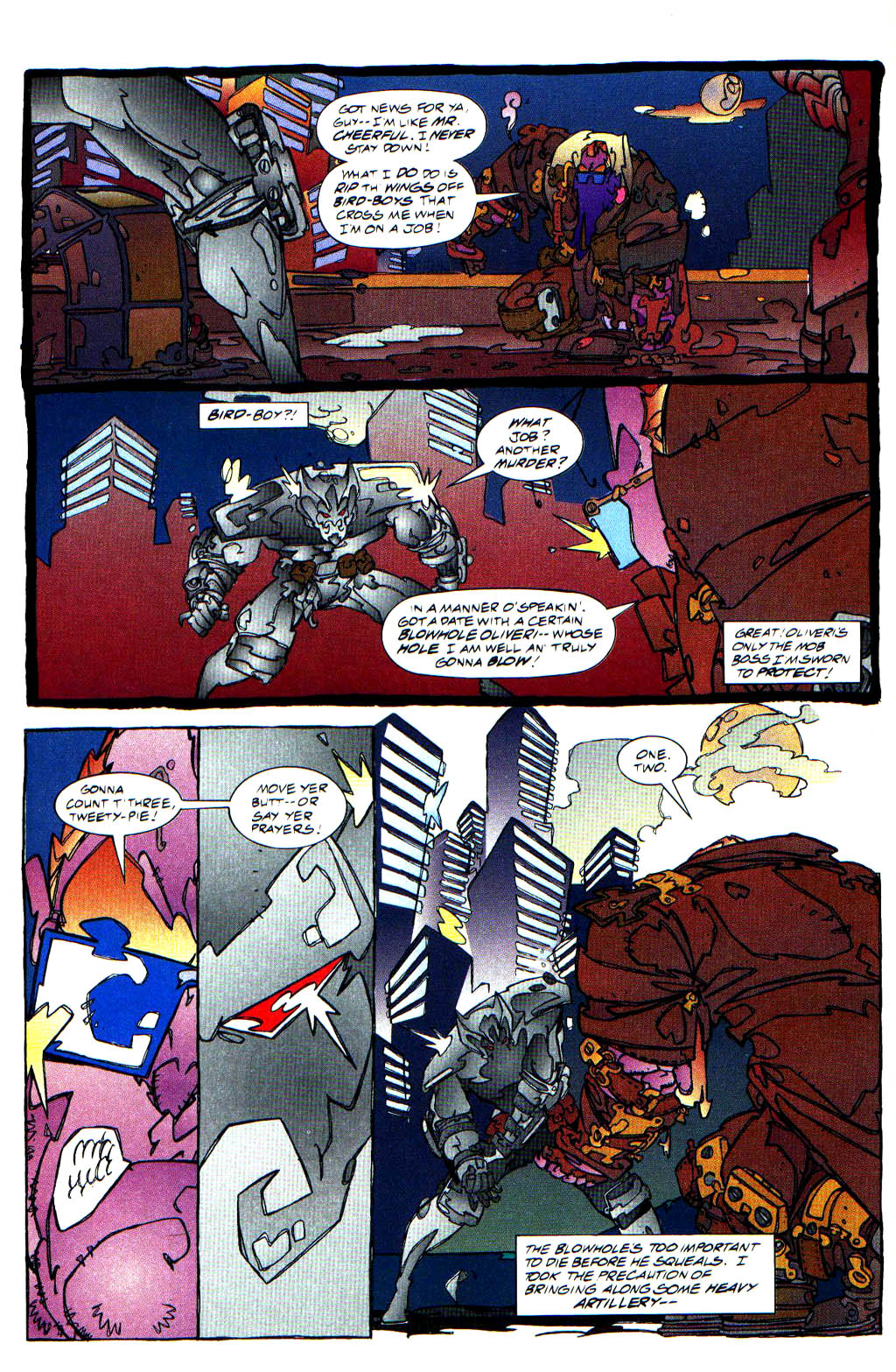 Read online Images of ShadowHawk comic -  Issue #2 - 3