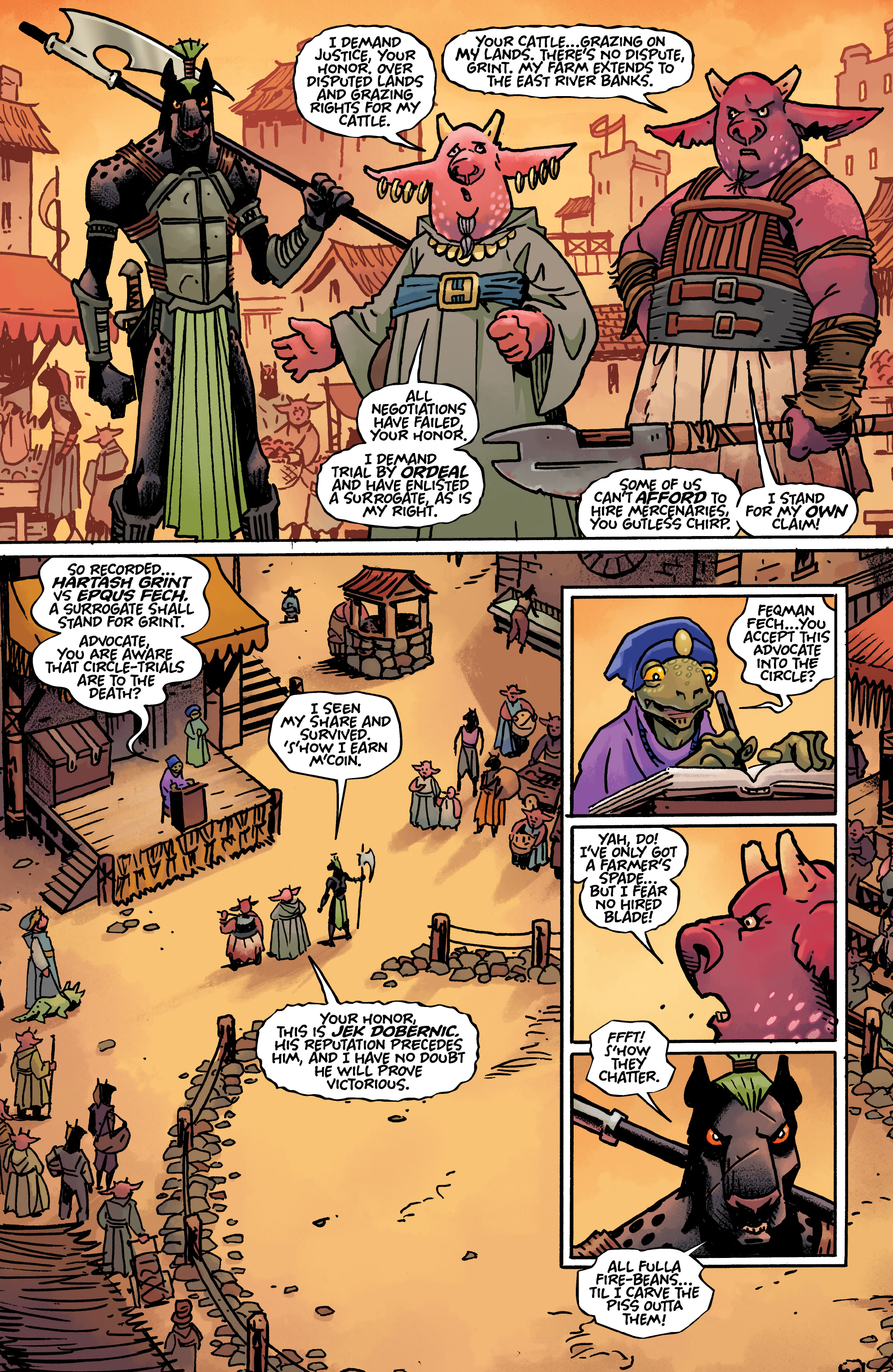 Read online Grendel: Devil's Odyssey comic -  Issue #6 - 4