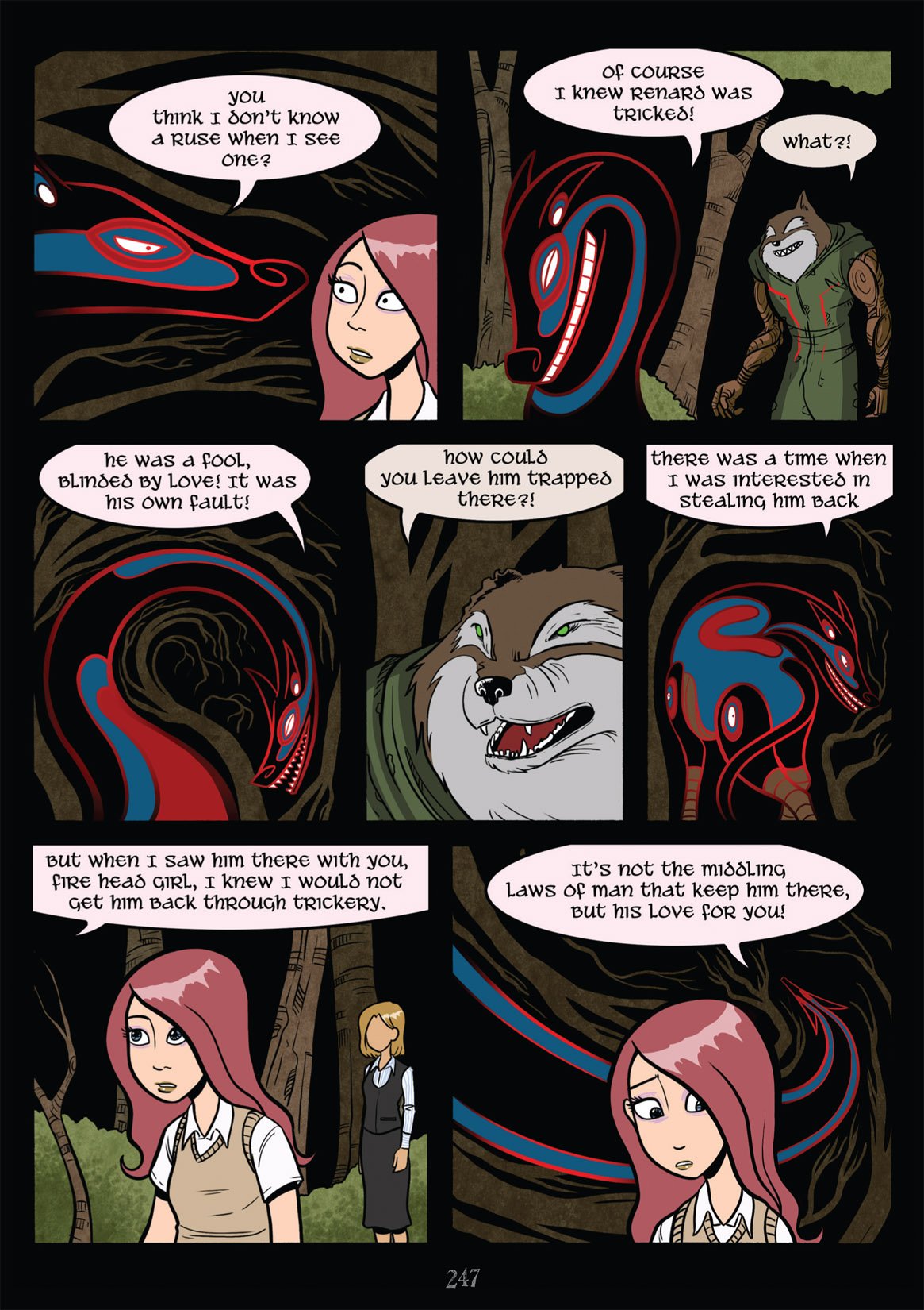 Read online Gunnerkrigg Court comic -  Issue # TPB 3 (Part 3) - 53