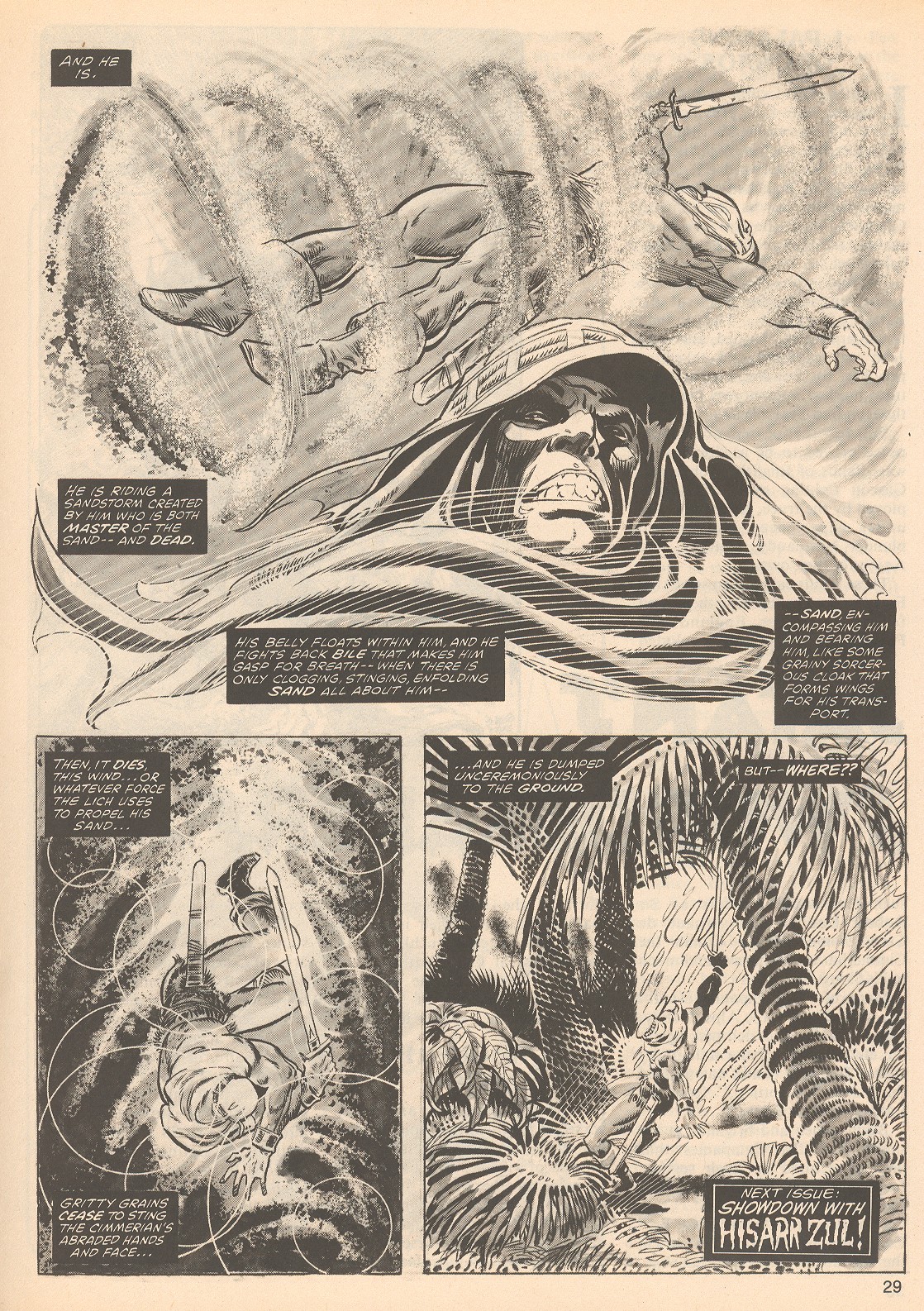 Read online The Savage Sword Of Conan comic -  Issue #54 - 29