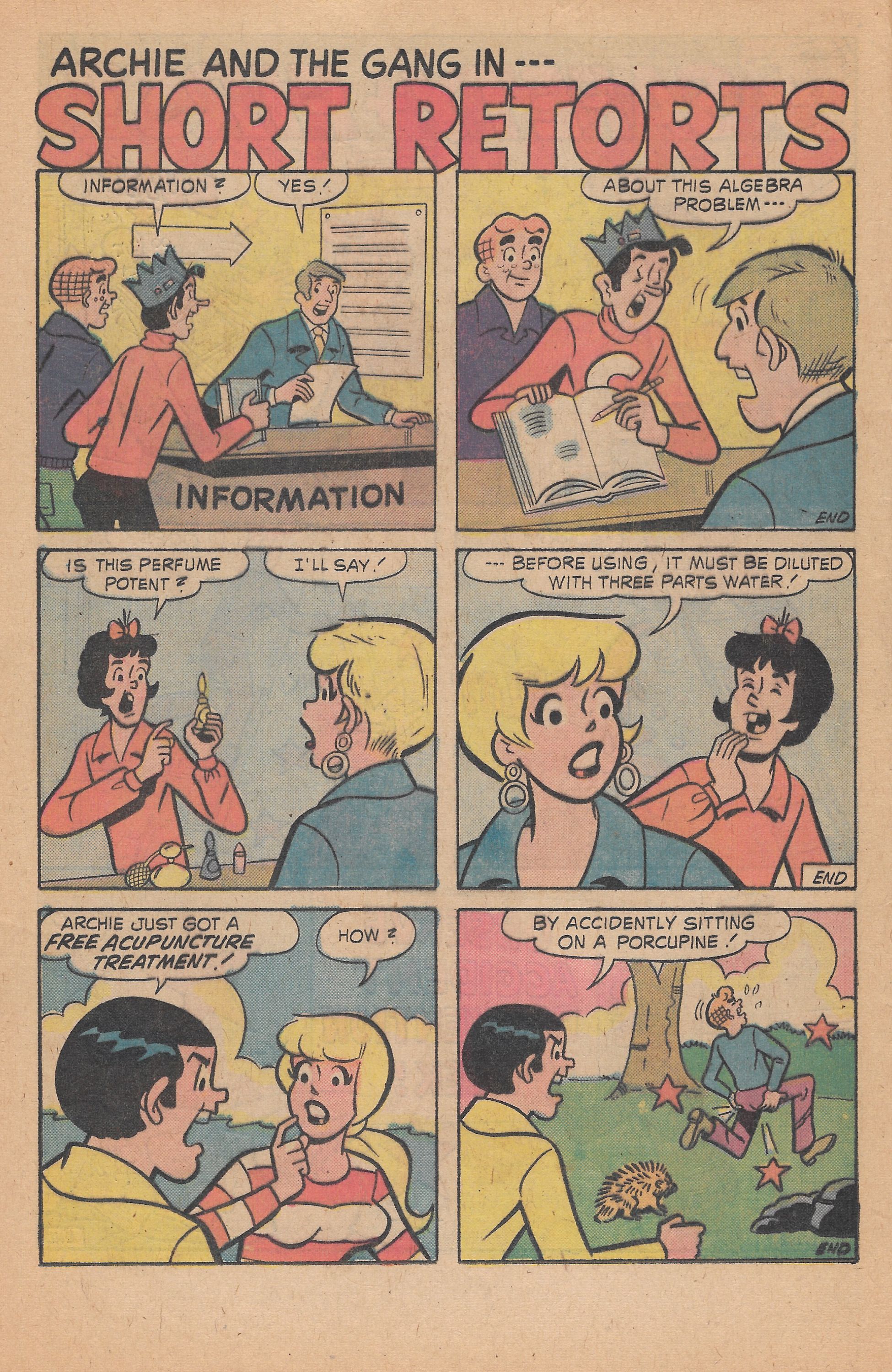 Read online Archie's Joke Book Magazine comic -  Issue #206 - 24