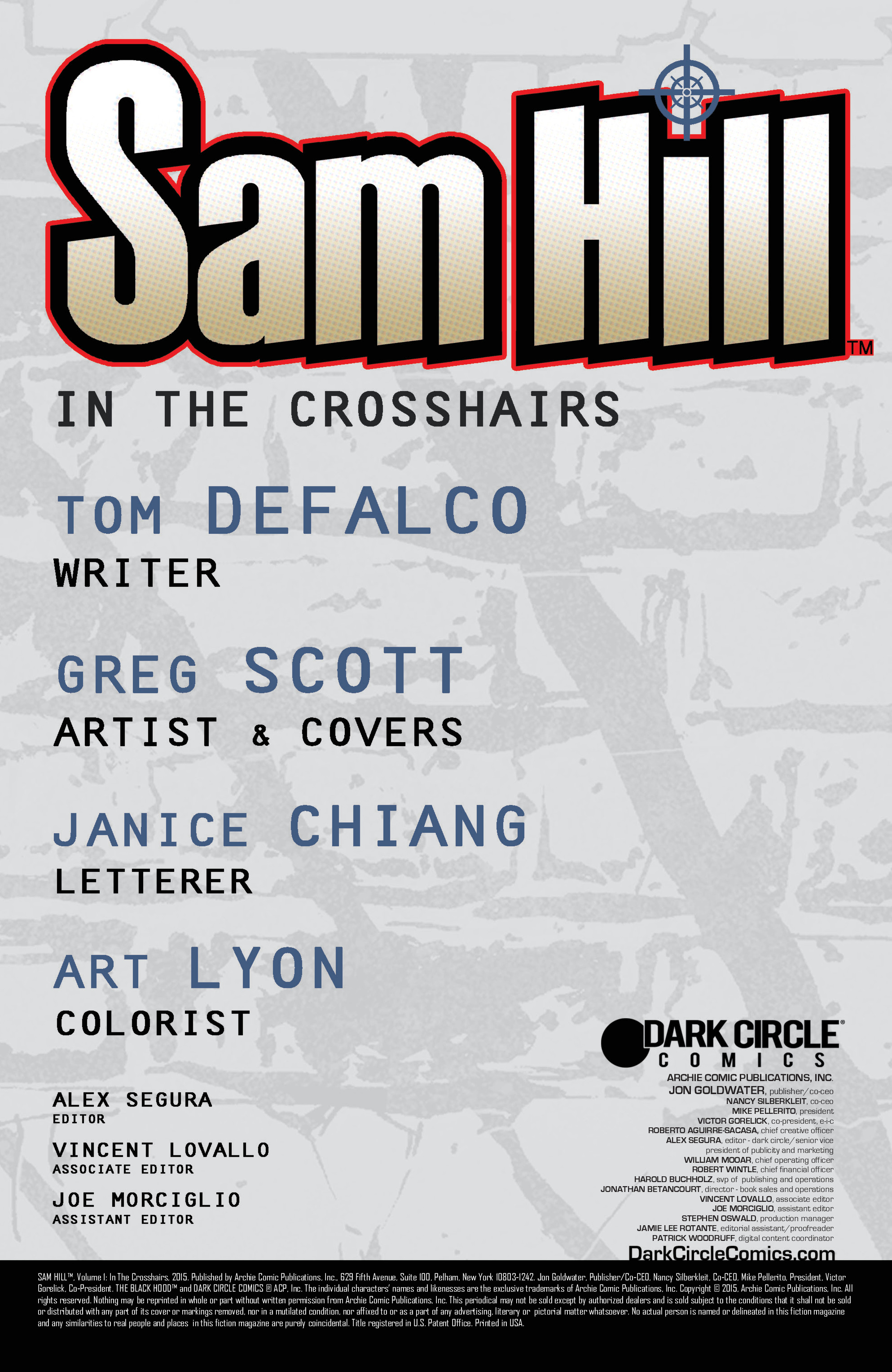 Read online Sam Hill: In The Crosshairs comic -  Issue # TPB - 2
