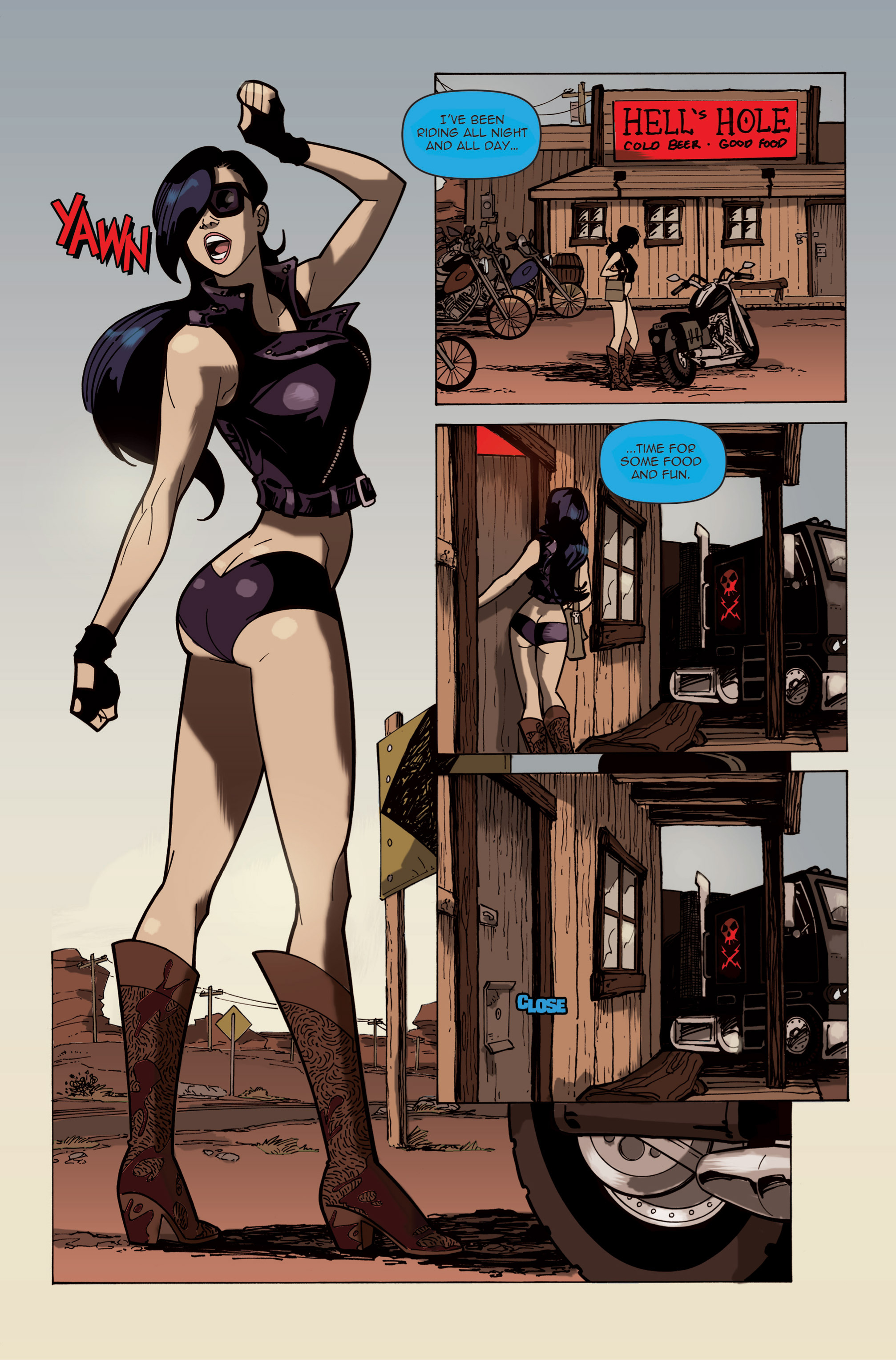 Read online Zombie Tramp (2014) comic -  Issue #5 - 4