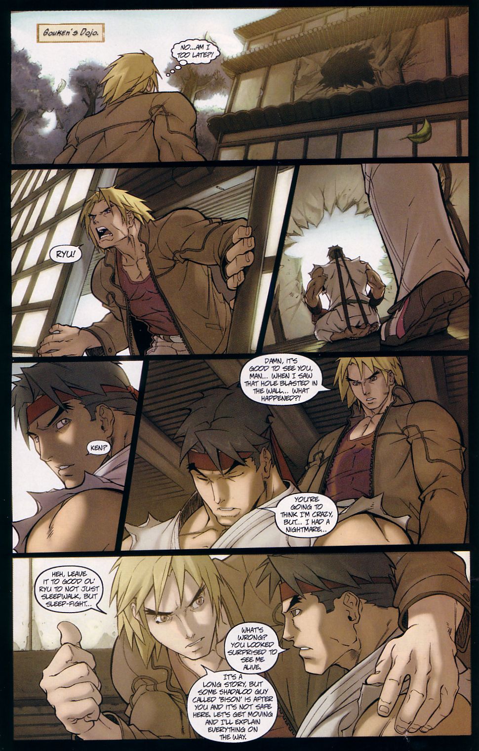 Read online Street Fighter (2003) comic -  Issue #4 - 17