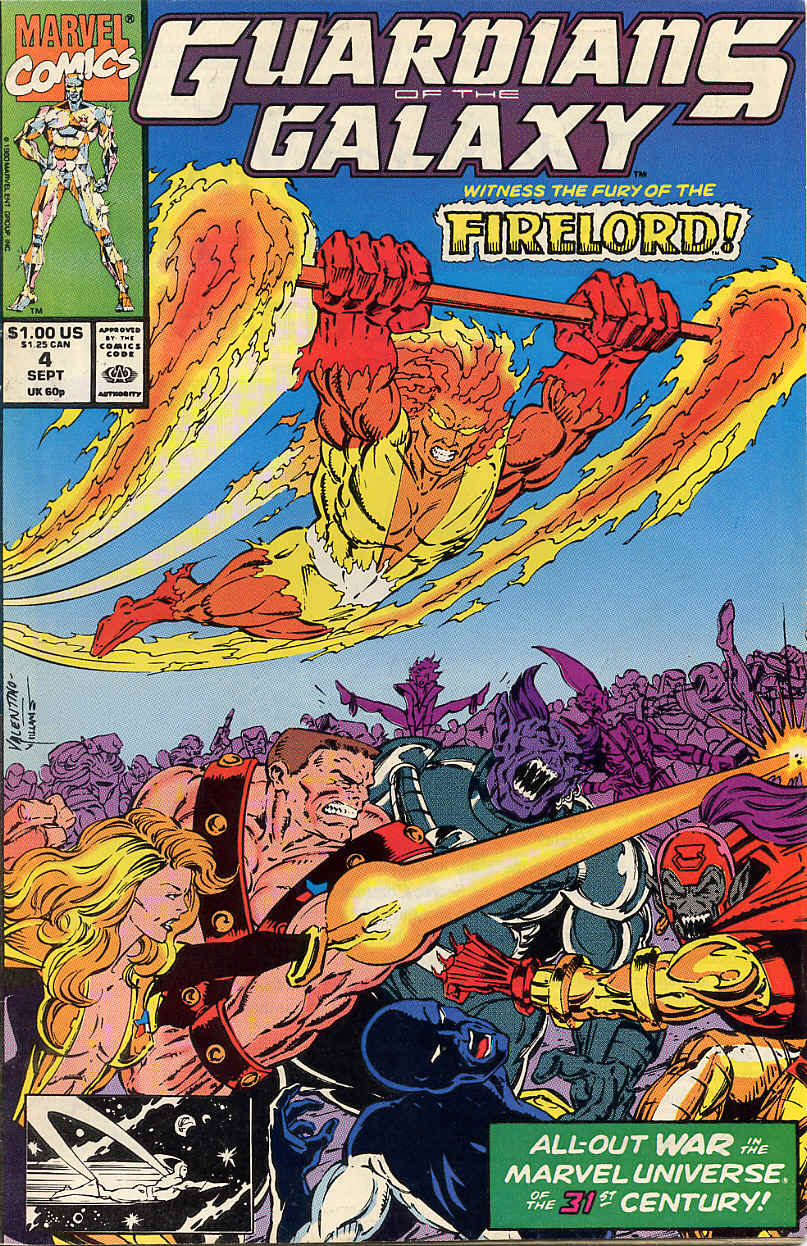 Read online Guardians of the Galaxy (1990) comic -  Issue #4 - 1