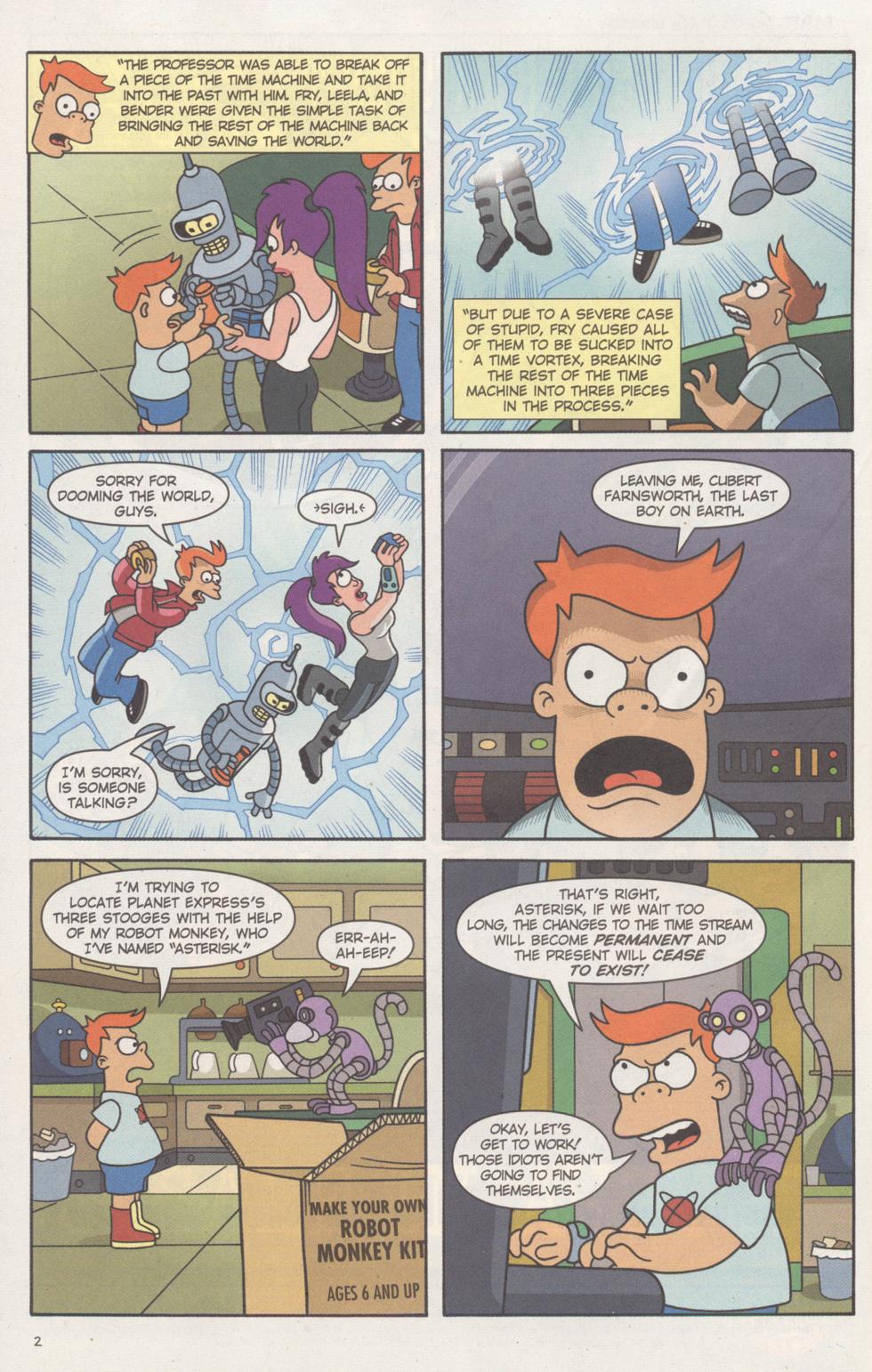 Read online Futurama Comics comic -  Issue #18 - 3
