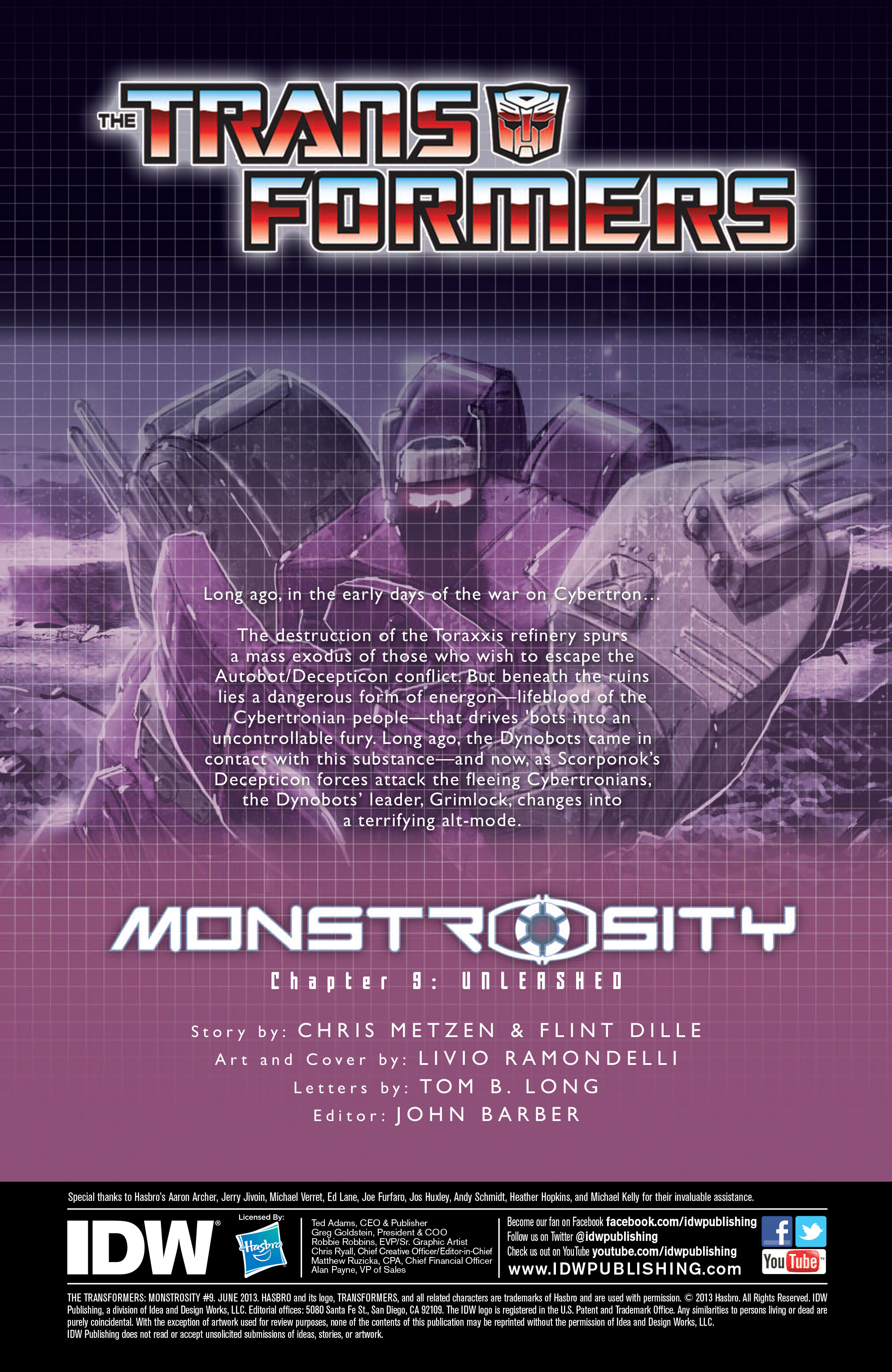 Read online The Transformers: Monstrosity comic -  Issue #9 - 2