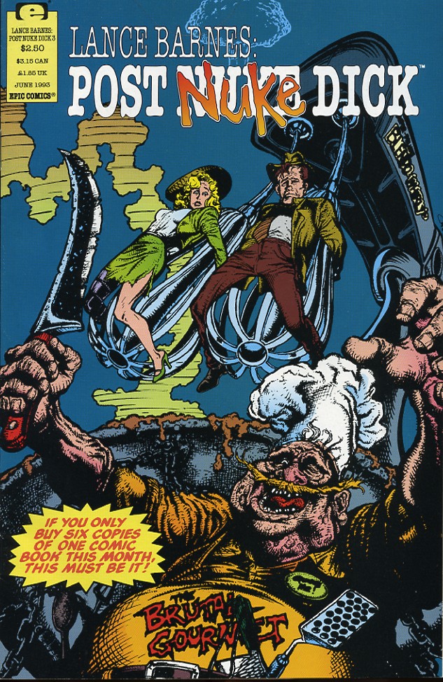 Read online Lance Barnes: Post Nuke Dick comic -  Issue #3 - 1