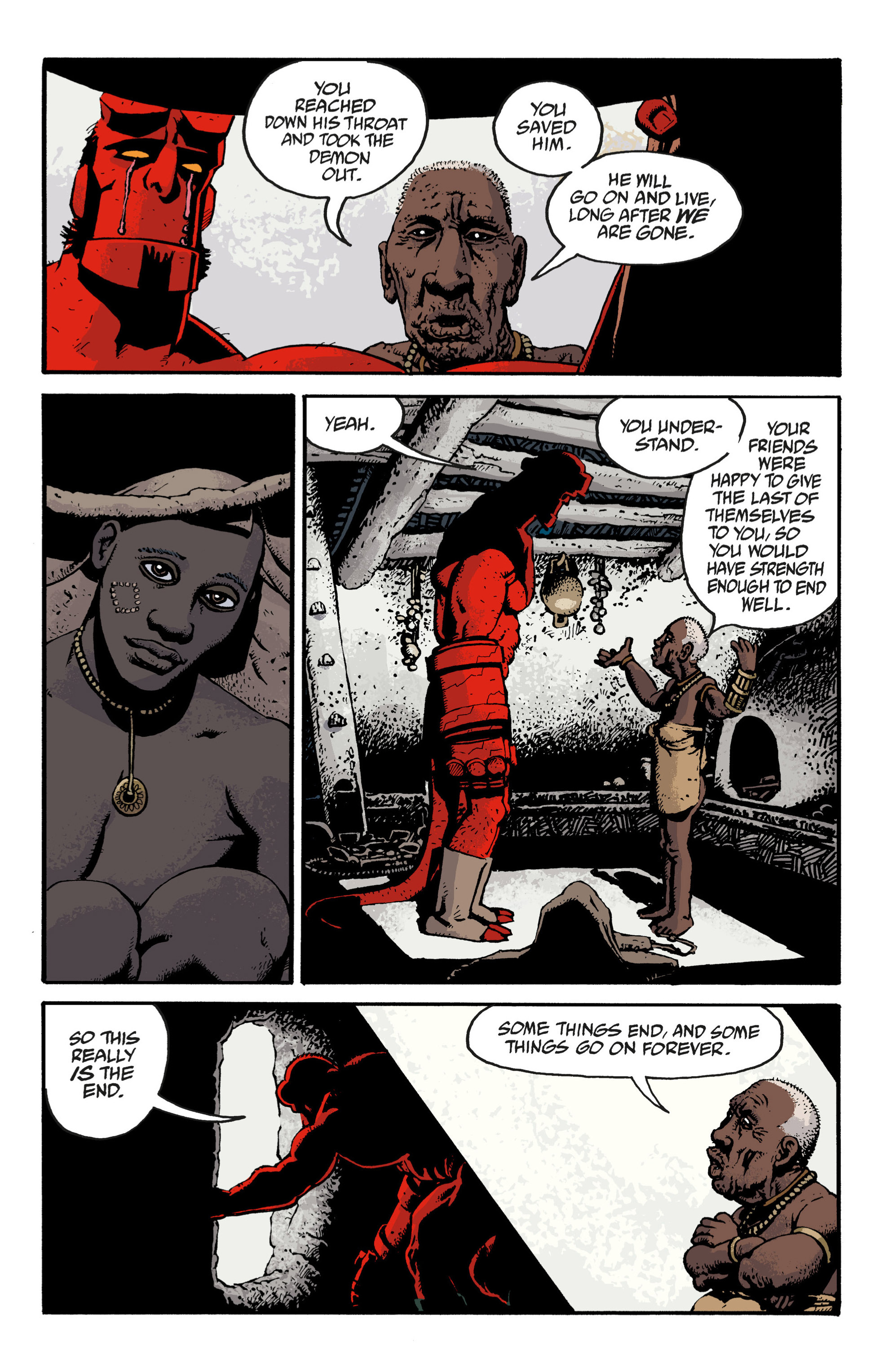 Read online Hellboy comic -  Issue #7 - 122