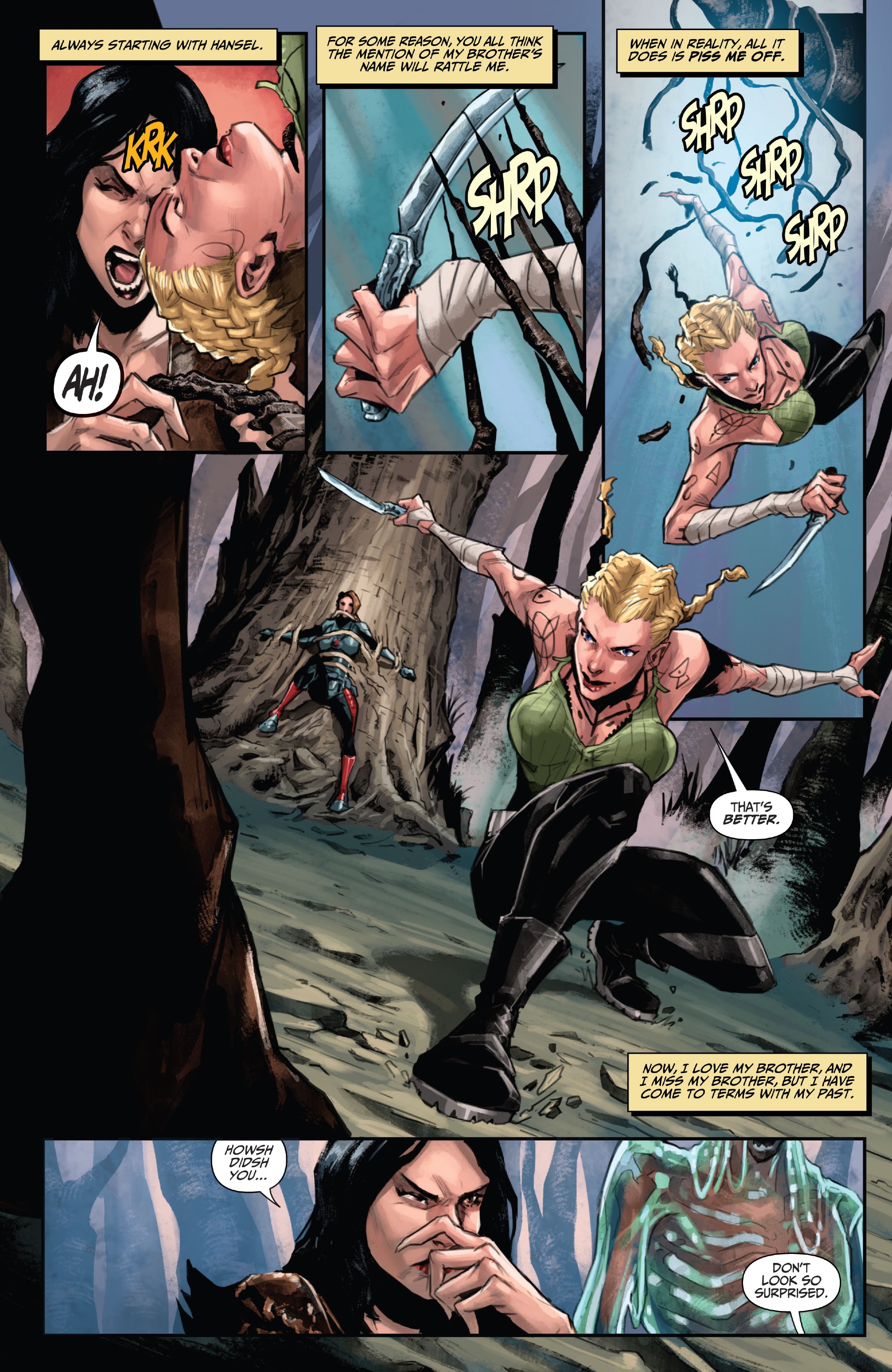 Read online Myths & Legends Quarterly: Gretel Witch Hunter comic -  Issue # TPB - 23