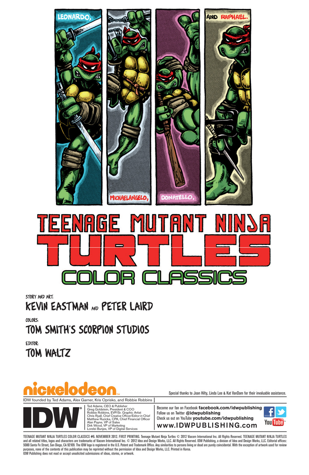 Read online Teenage Mutant Ninja Turtles Color Classics (2012) comic -  Issue #6 - 2