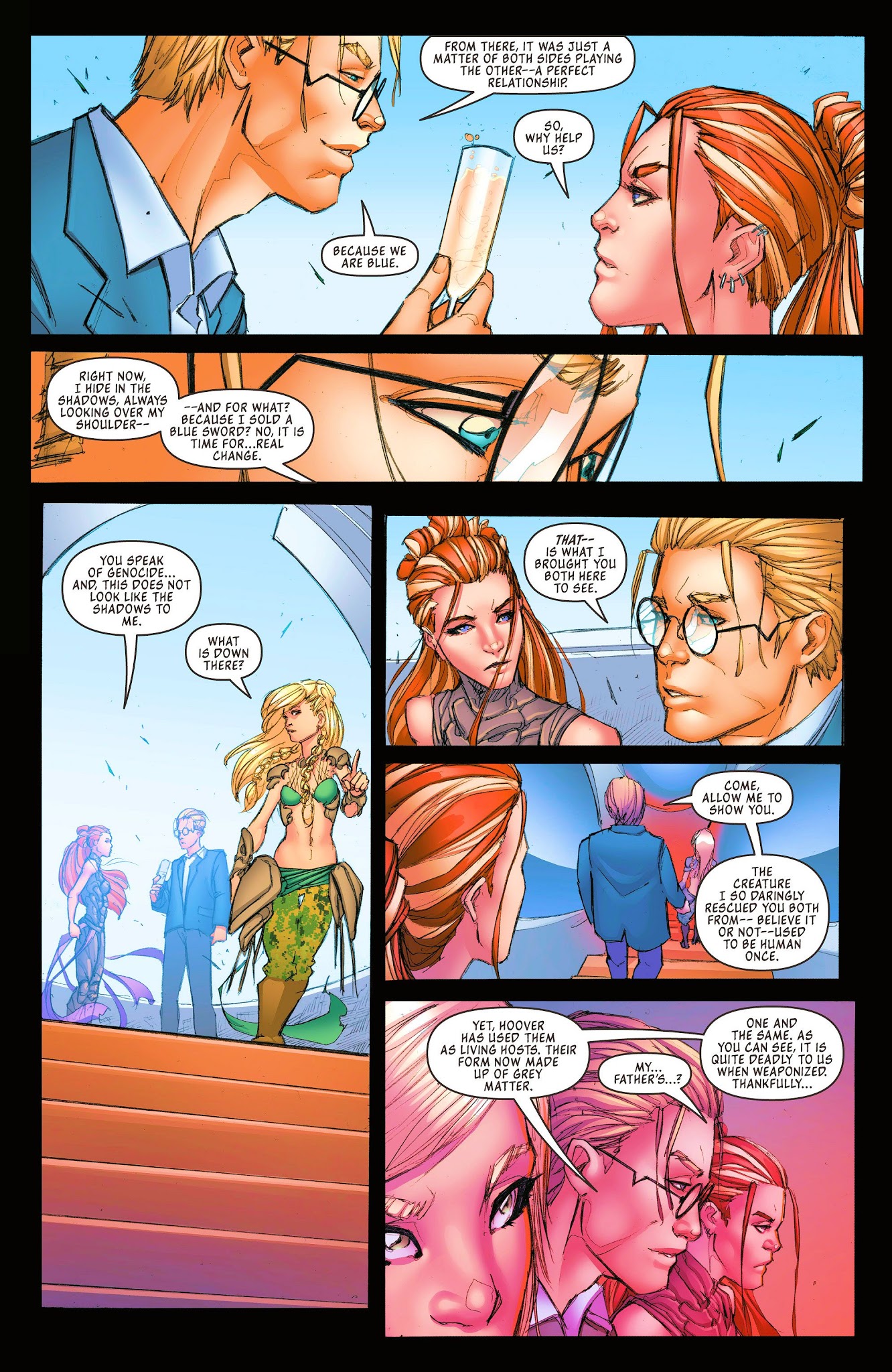 Read online Michael Turner's Fathom: Kiani (2015) comic -  Issue #3 - 7