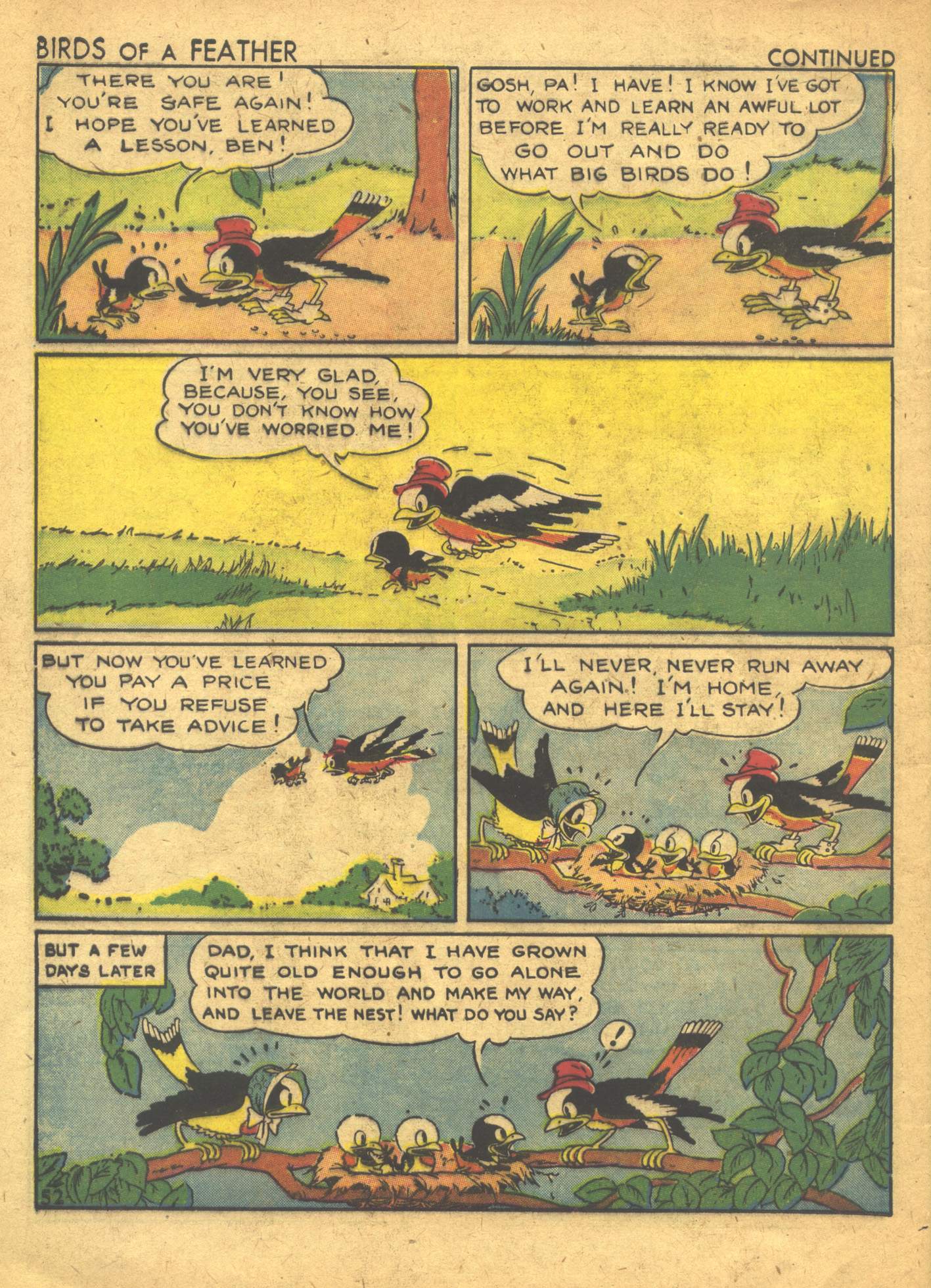 Read online Walt Disney's Comics and Stories comic -  Issue #13 - 54