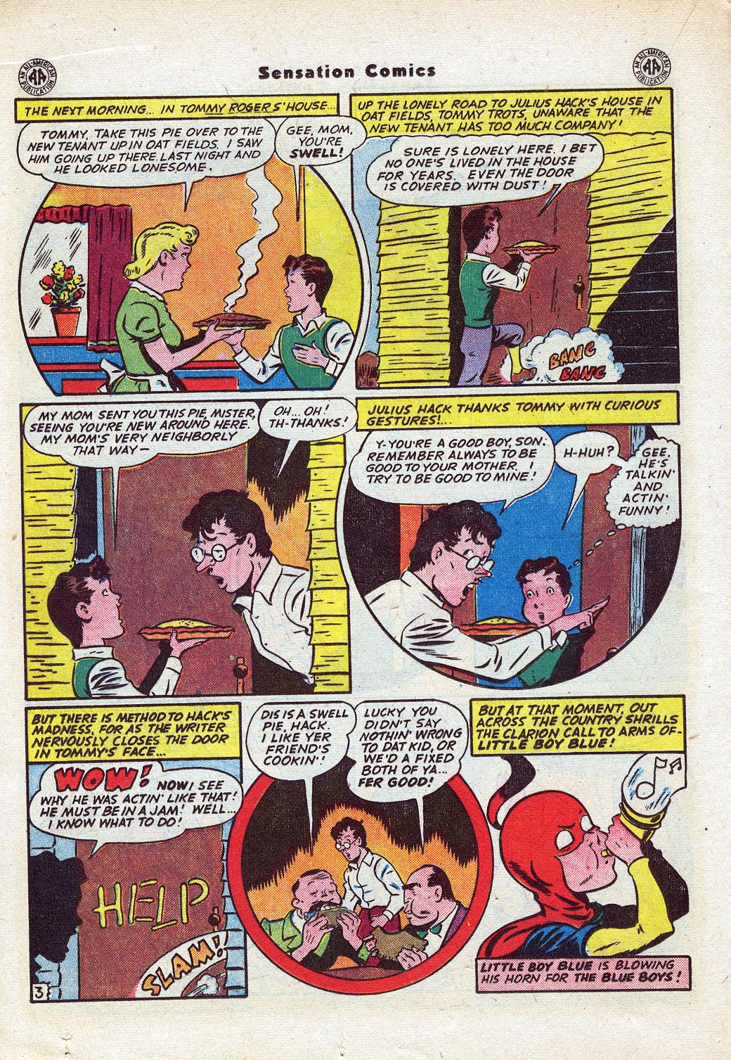Read online Sensation (Mystery) Comics comic -  Issue #46 - 18
