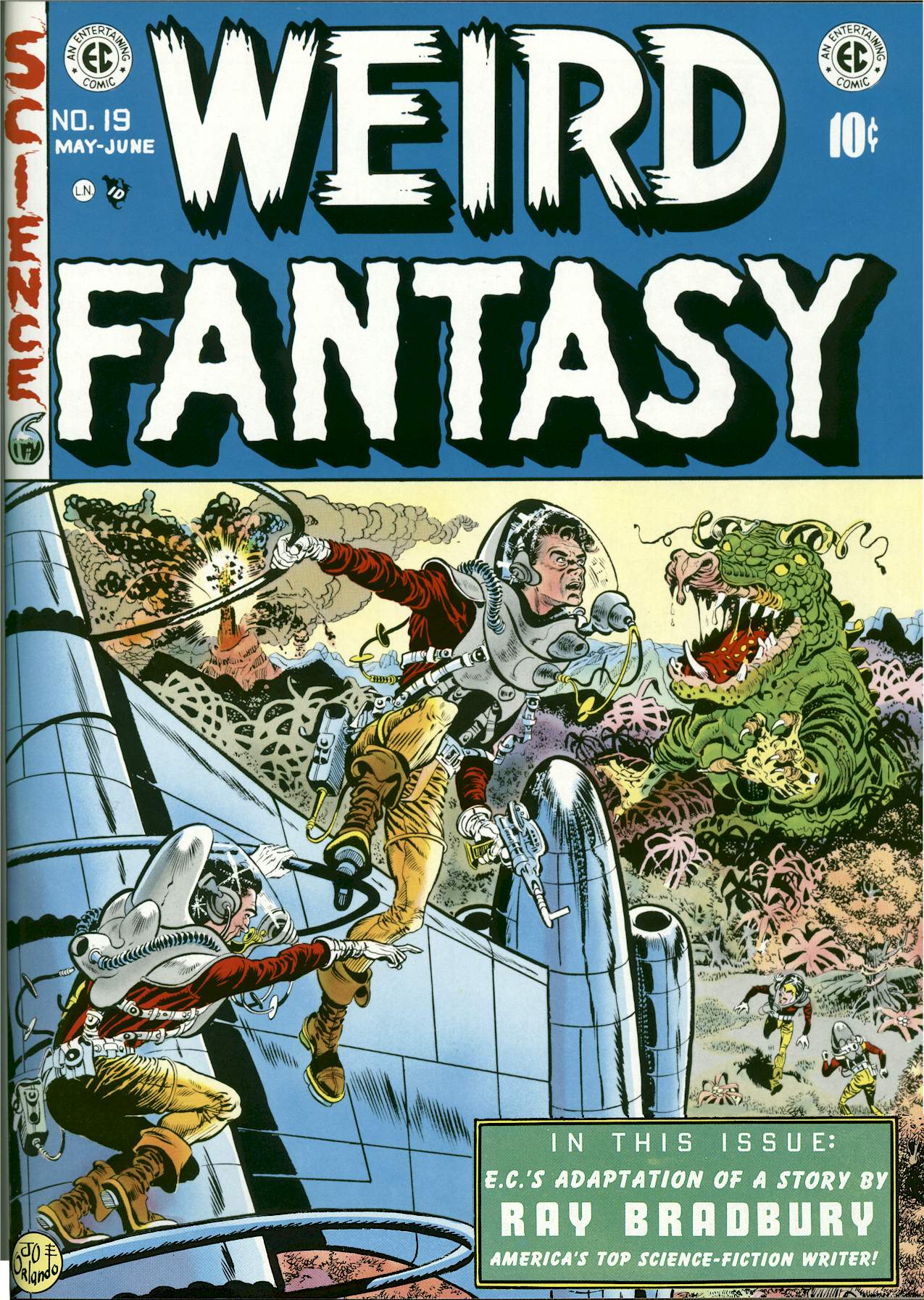 Read online Weird Fantasy (1951) comic -  Issue #19 - 1