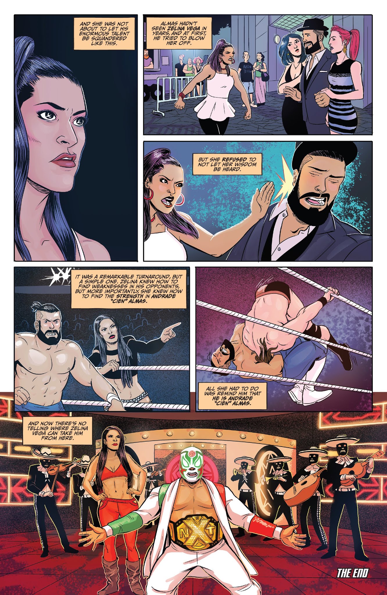 Read online WWE comic -  Issue #23 - 23