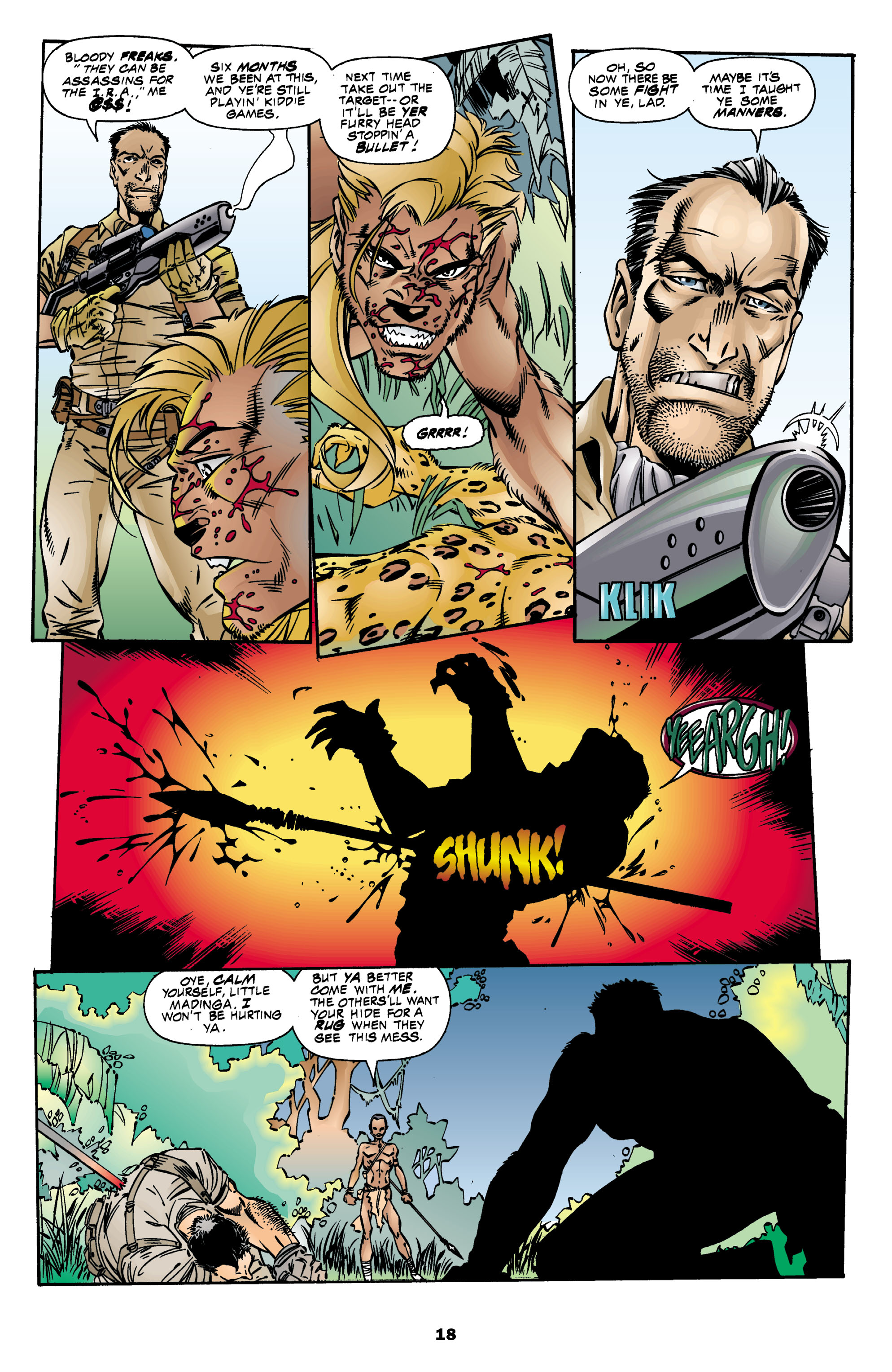 Read online Backlash comic -  Issue #7 - 19
