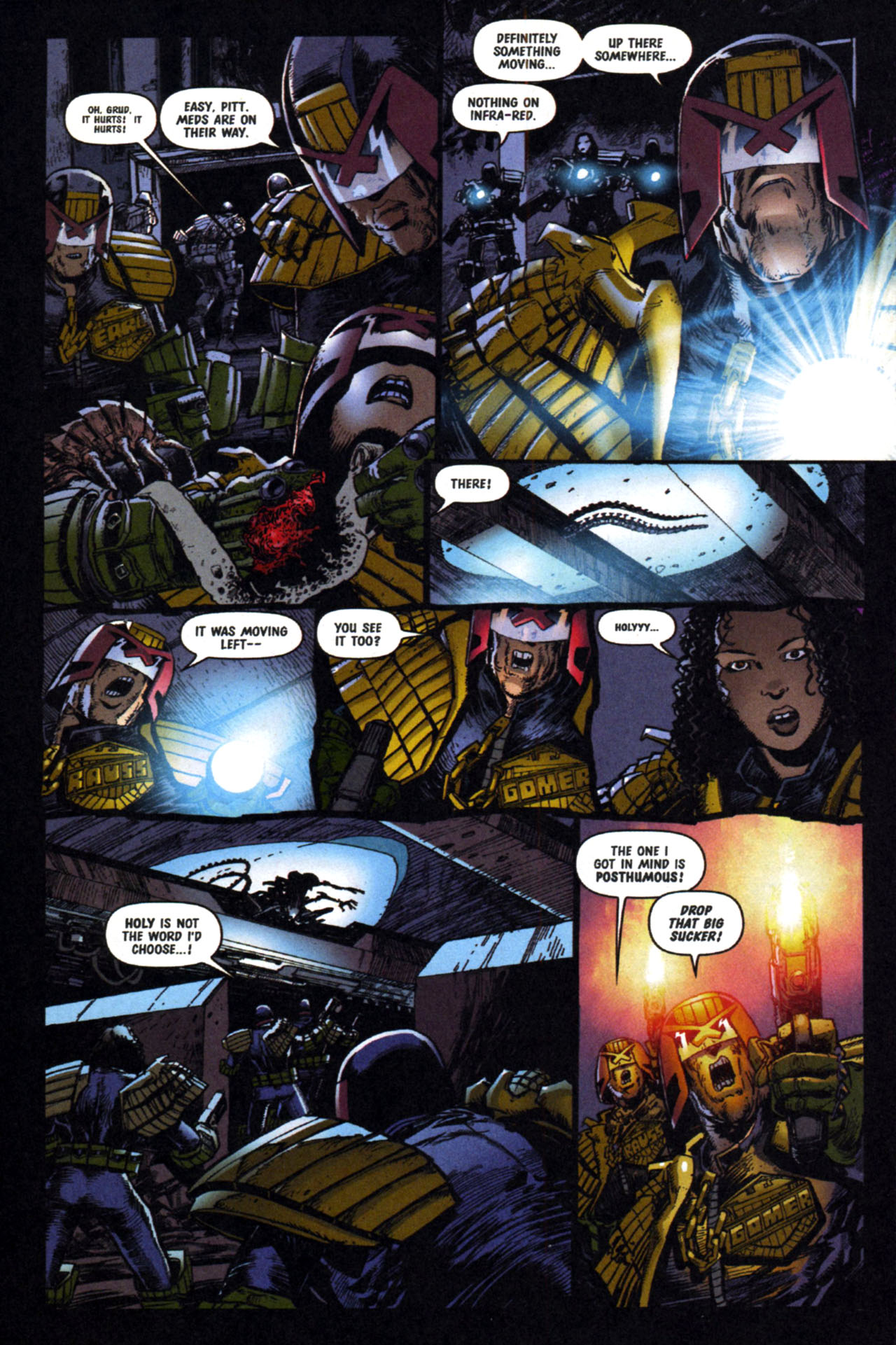 Read online Judge Dredd Vs. Aliens:  Incubus comic -  Issue #1 - 23