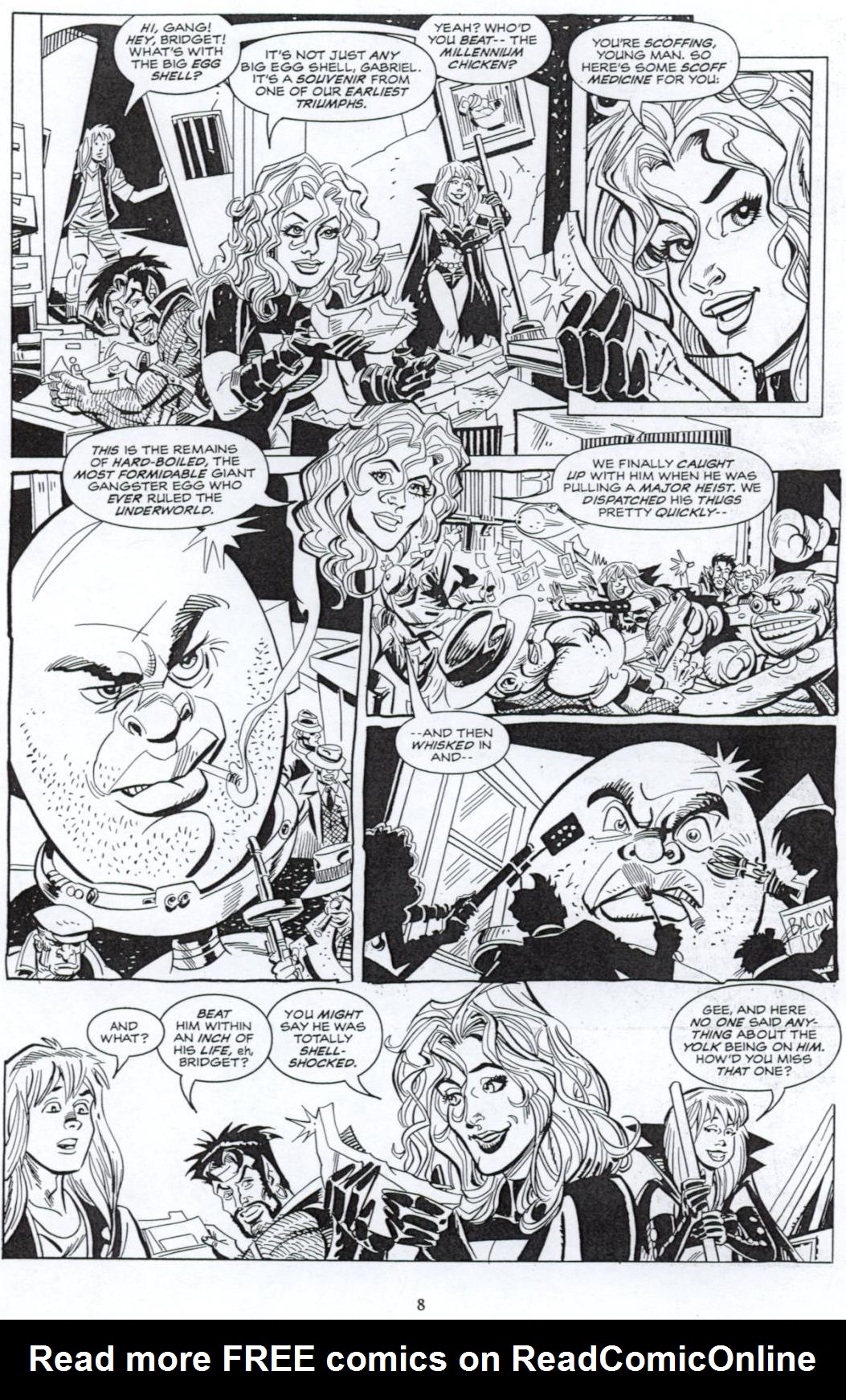 Read online Soulsearchers and Company comic -  Issue #76 - 9