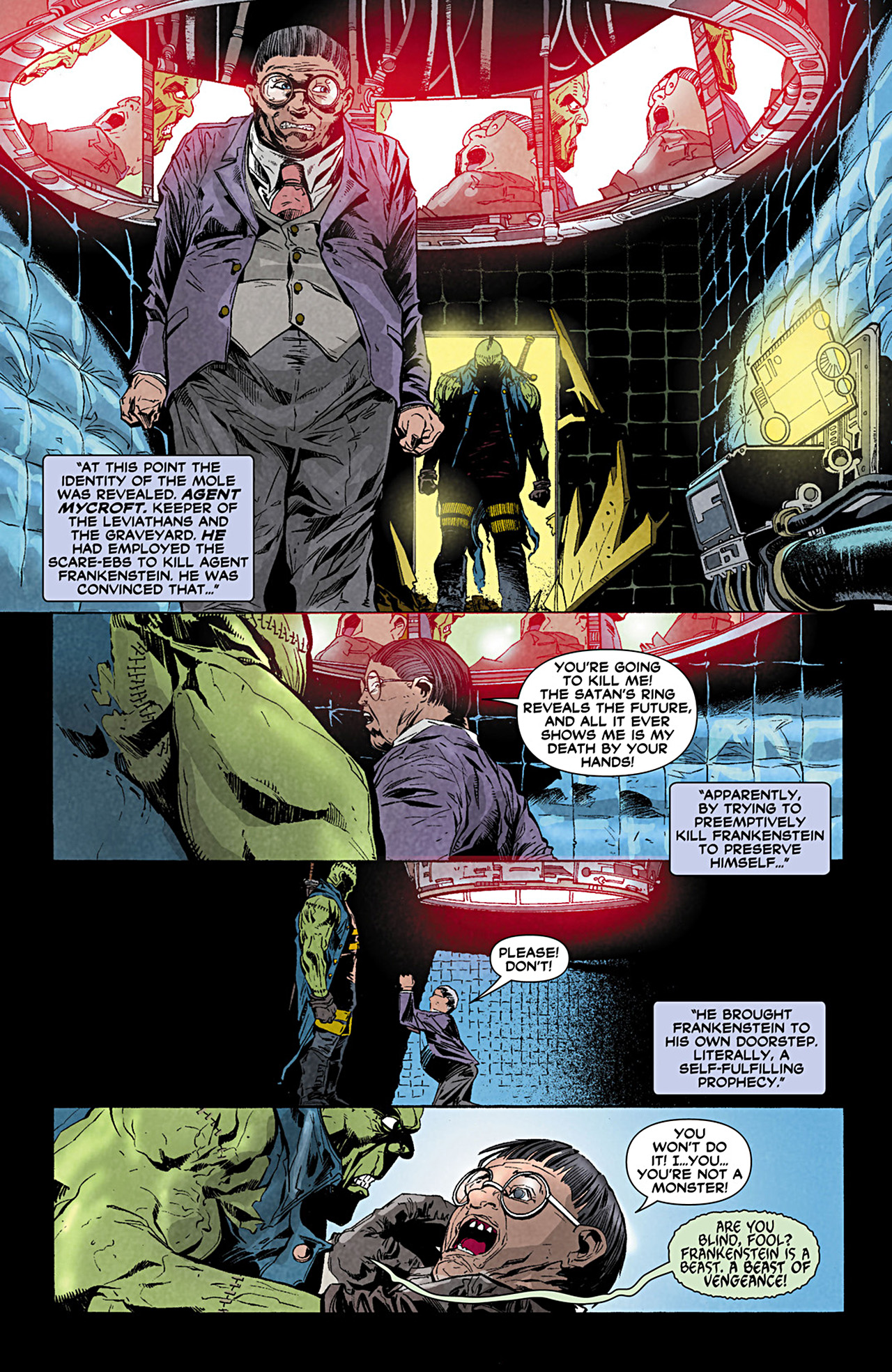 Read online Frankenstein, Agent of S.H.A.D.E. comic -  Issue #12 - 11