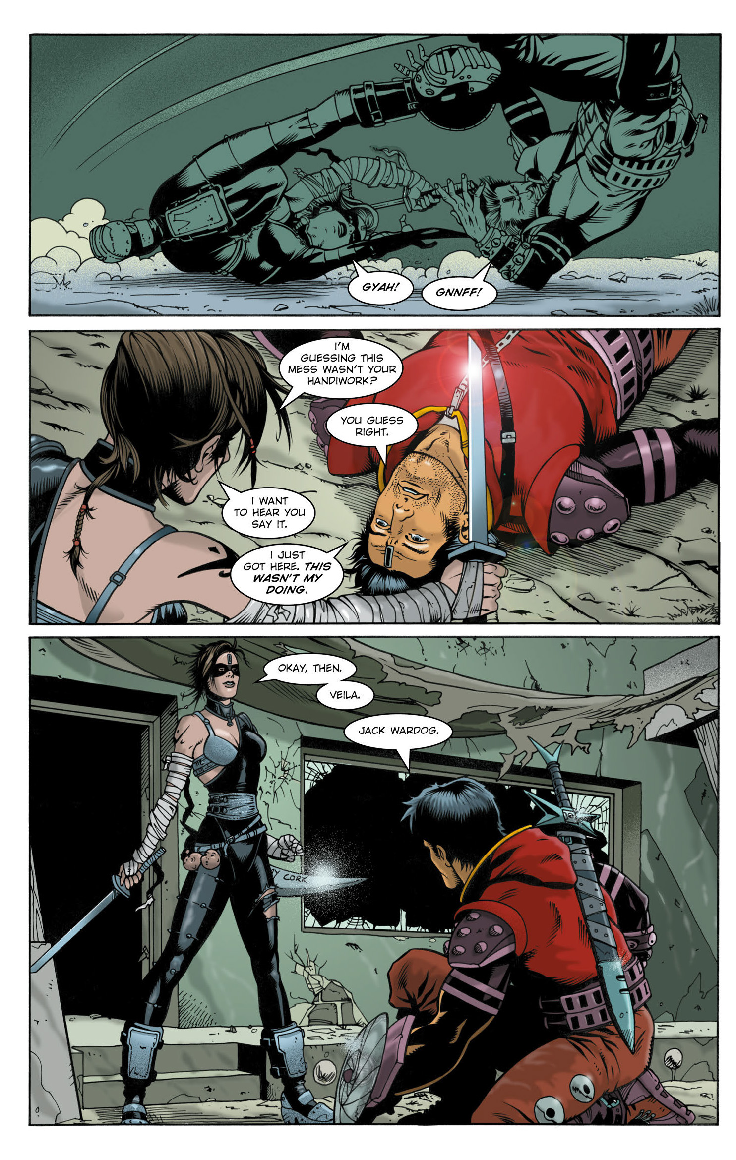 Read online Wardog comic -  Issue # TPB - 29